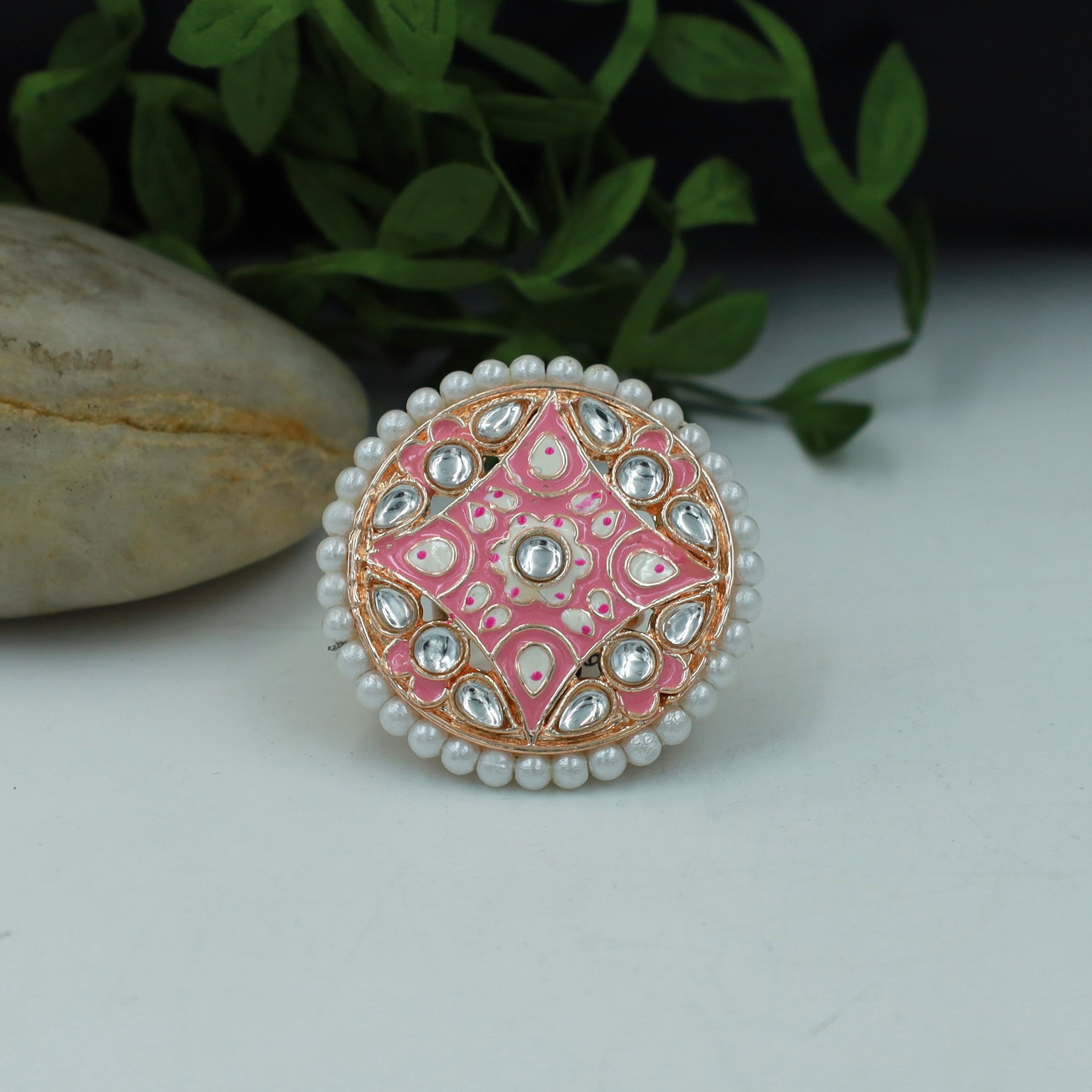 Kundan Ring 6281-R