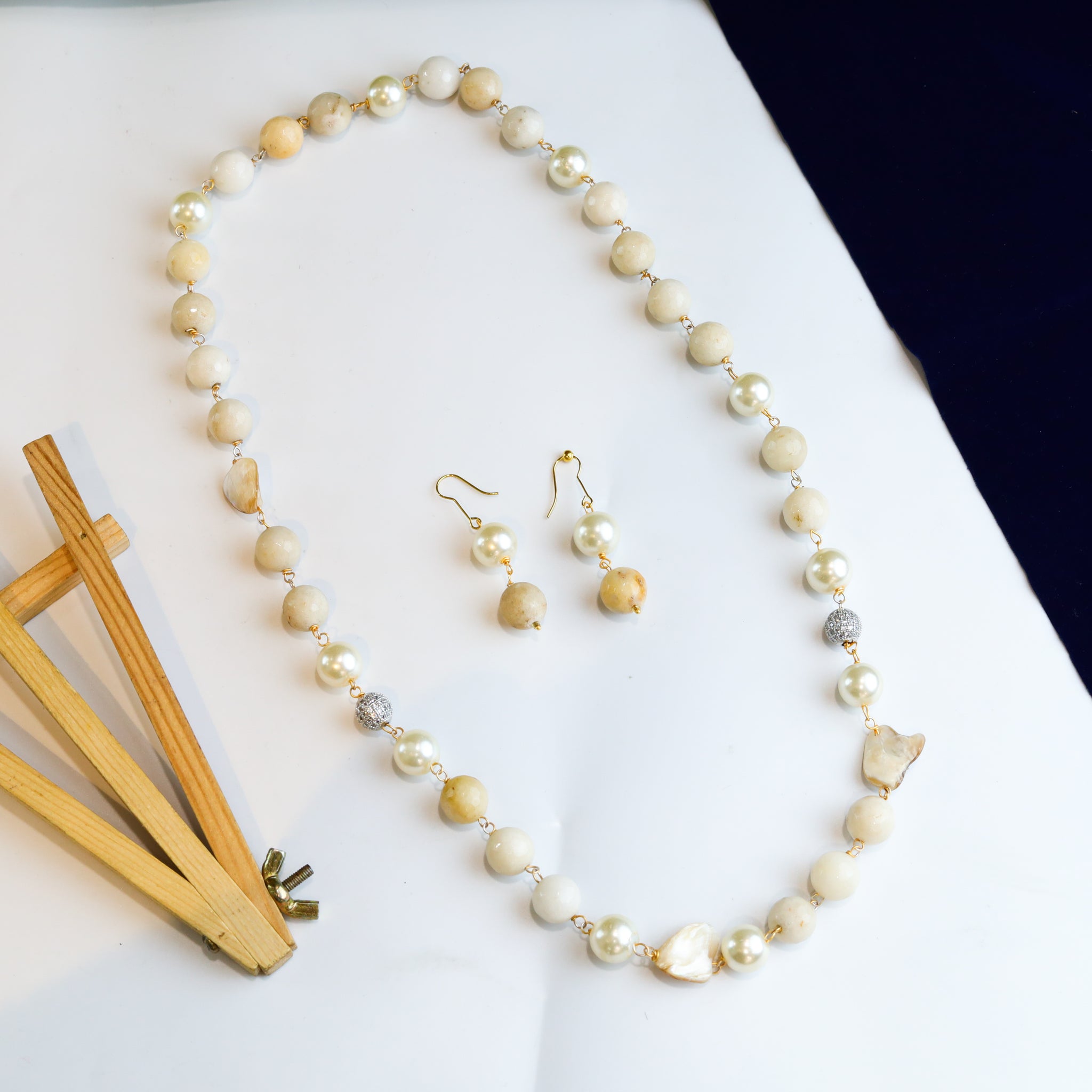 Pearl Necklace Set 14119-80