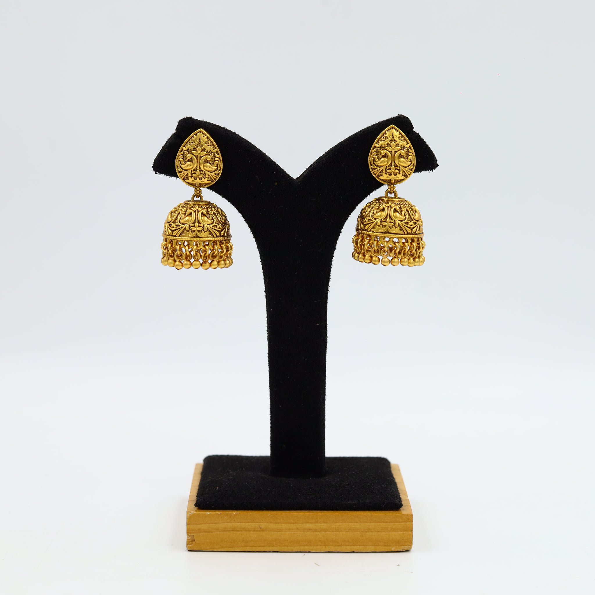 Jhumki Temple Earring 6639-28