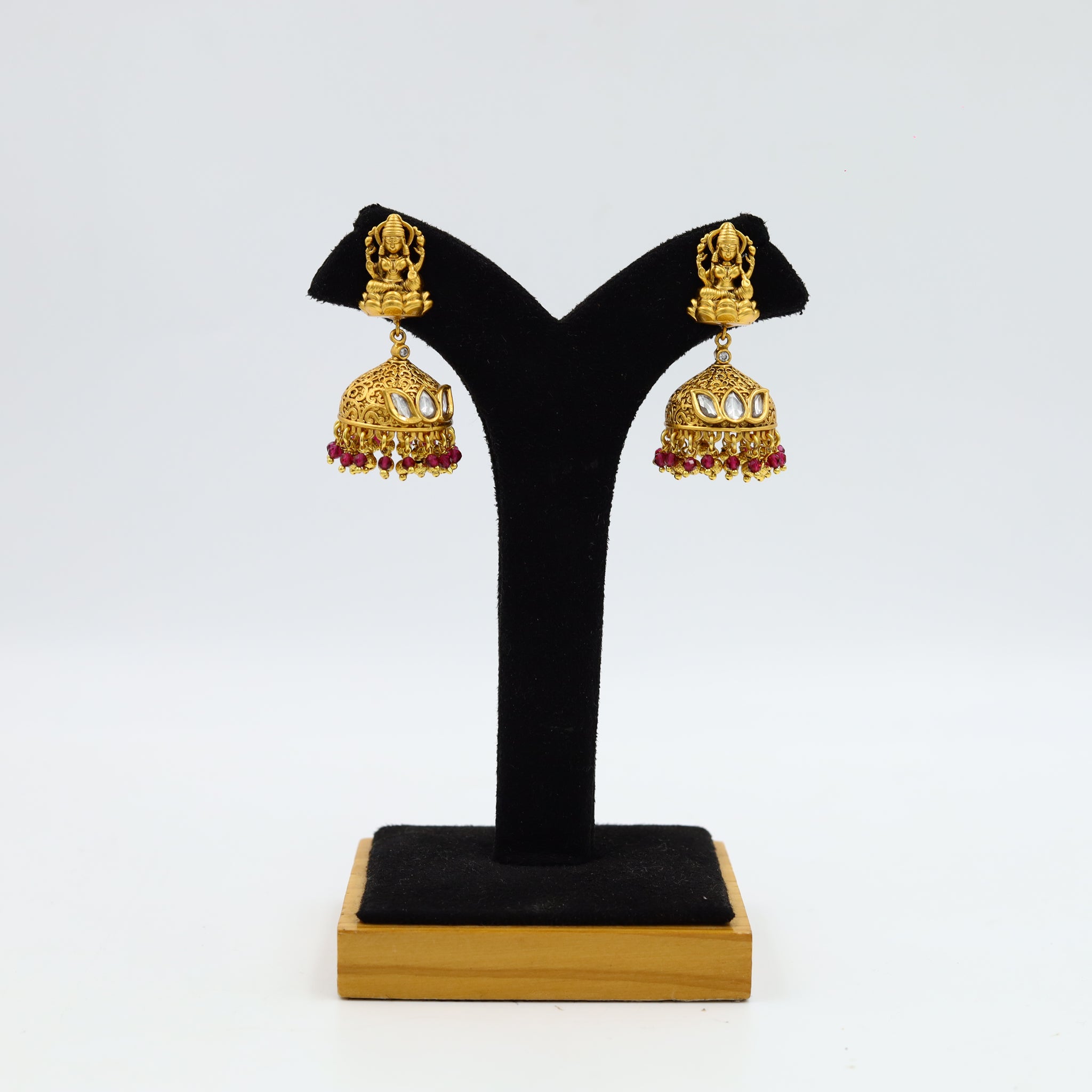 Ruby Temple Earring 7559-1090