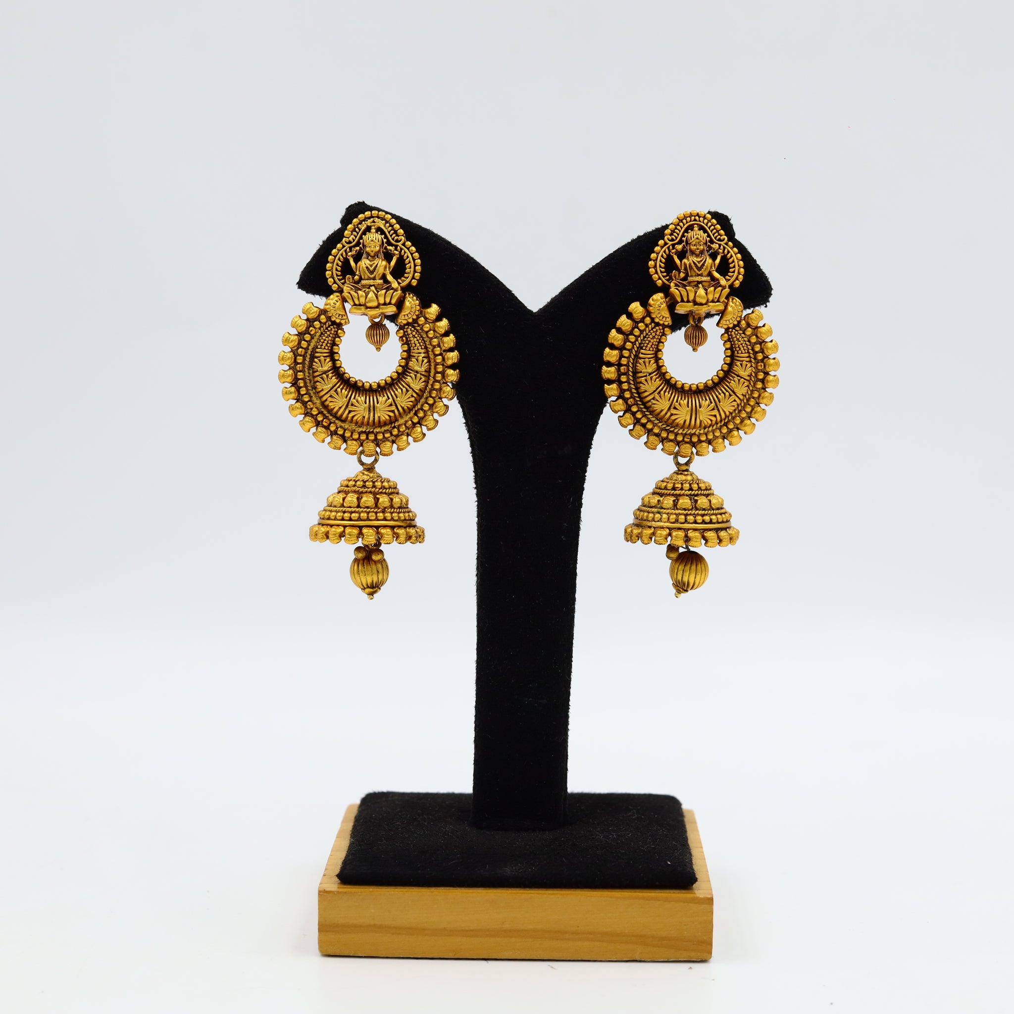 Gold Temple Earring 10078-5376