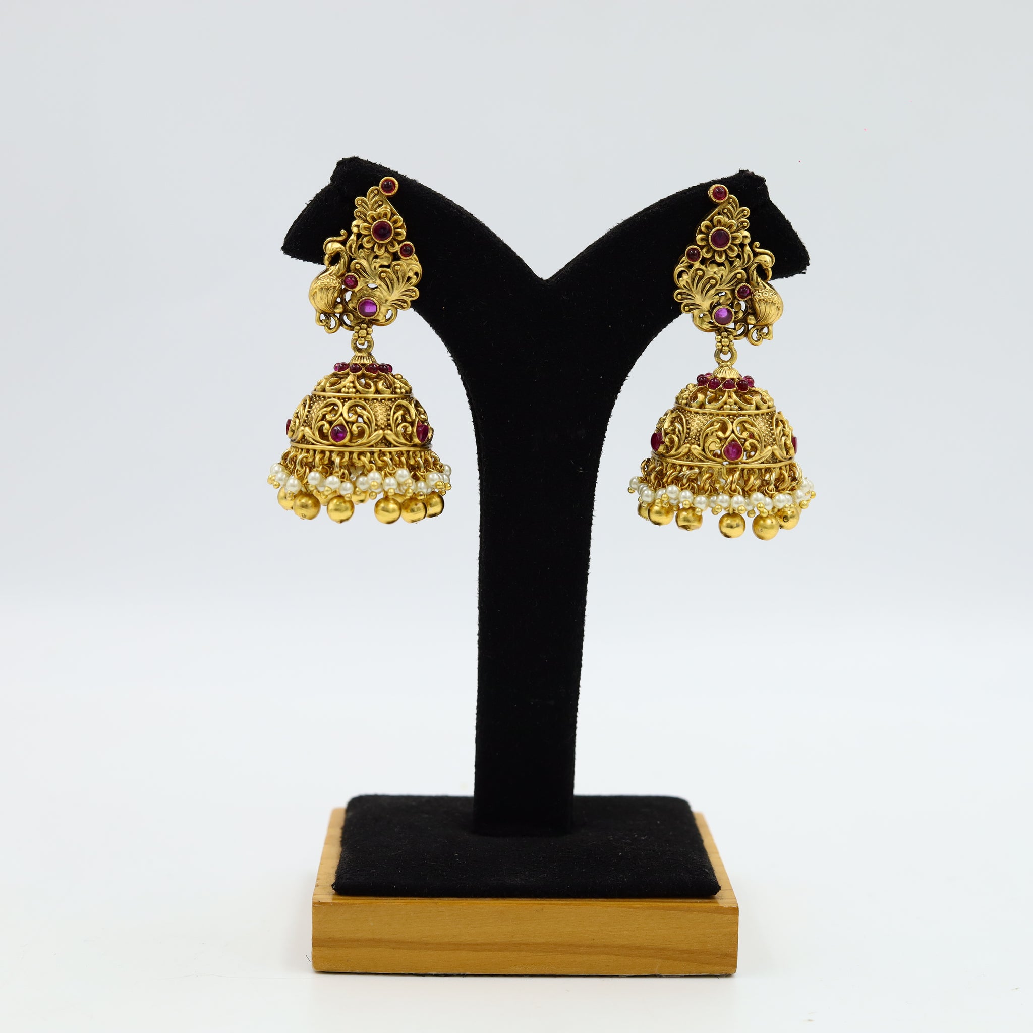 Jhumki Antique Earring 6630-28