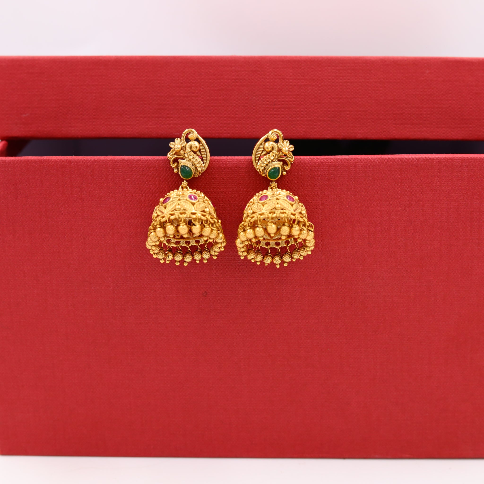 Jhumki Antique Earring 7046-1