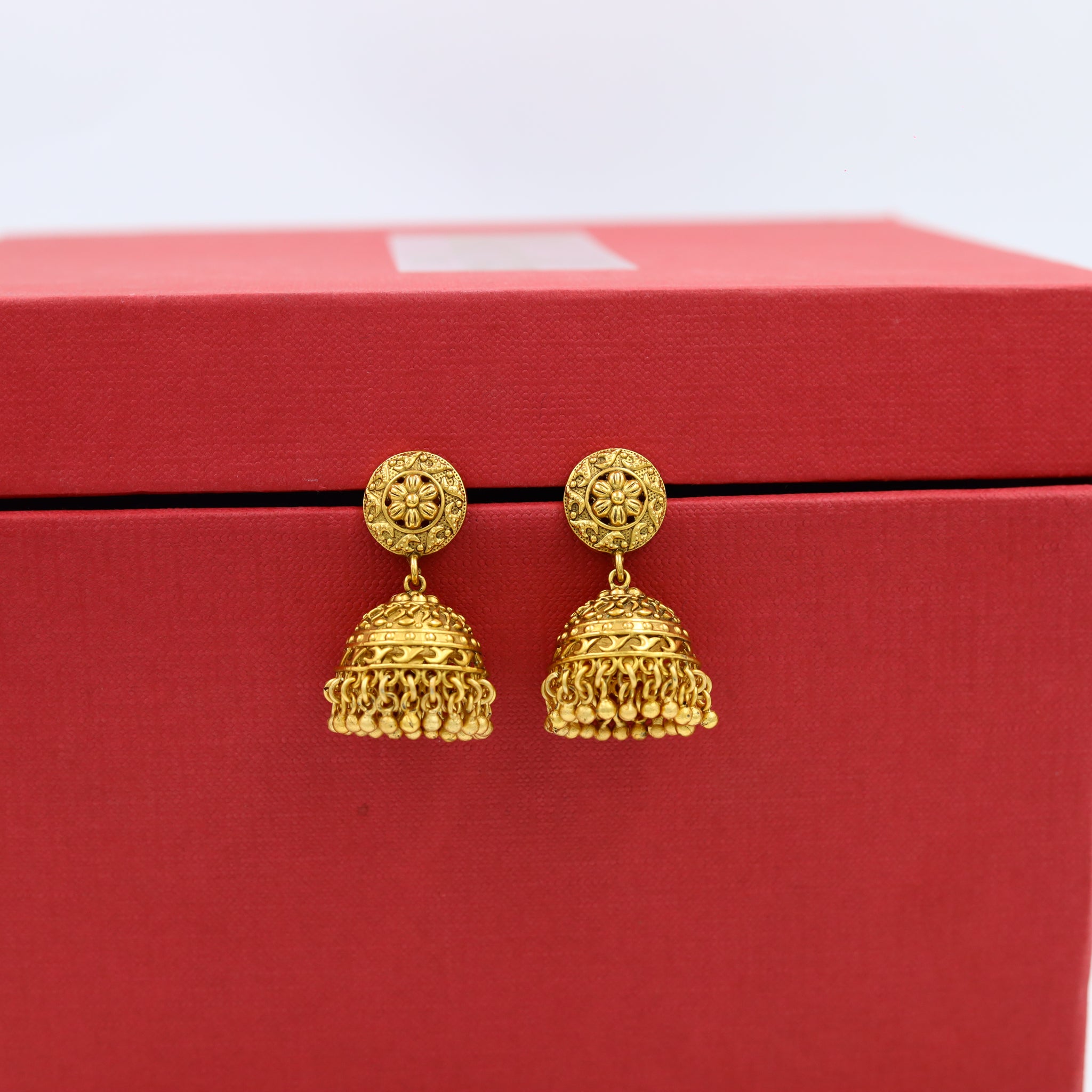 Jhumki Antique Earring 10290-28