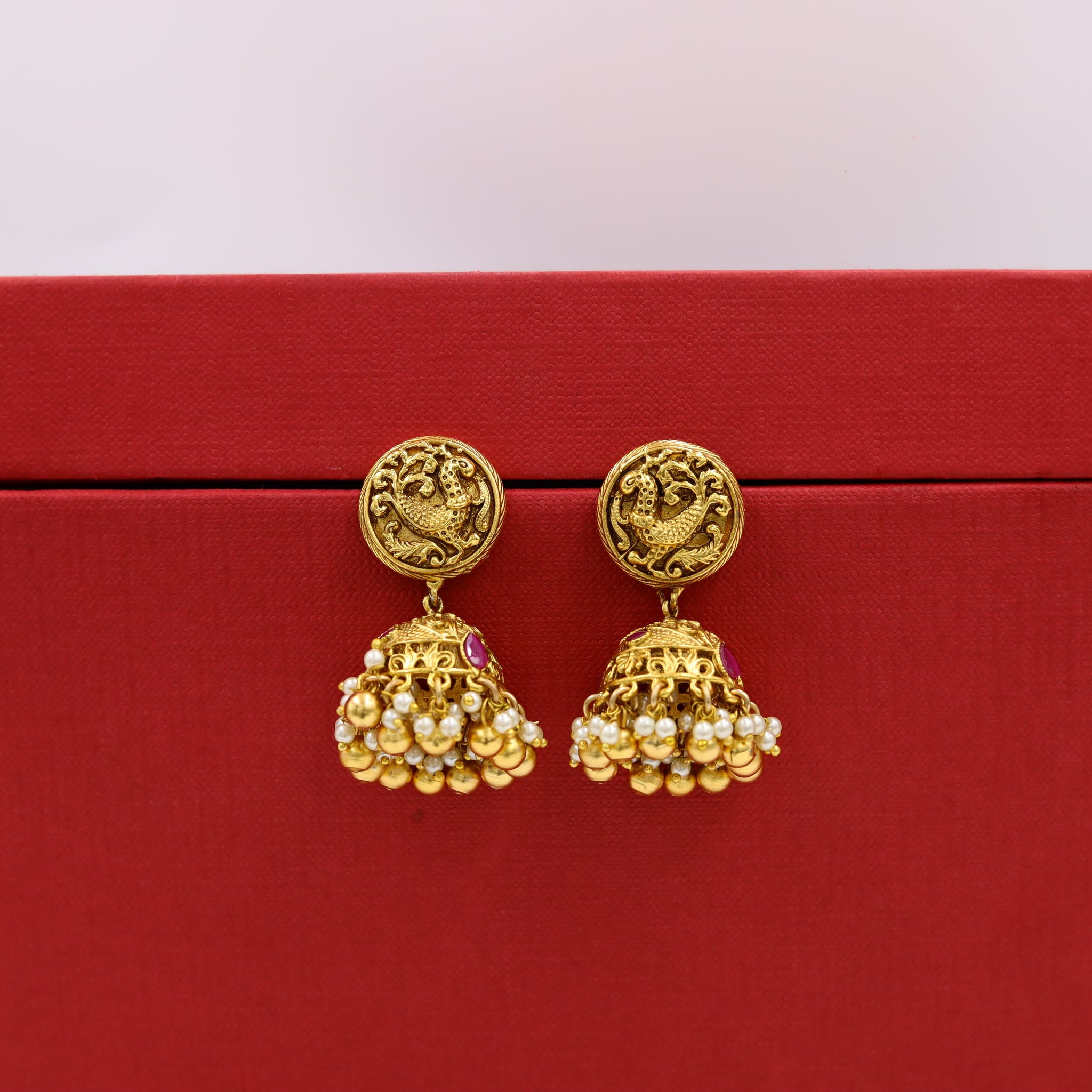 Jhumki Antique Earring 3926-28