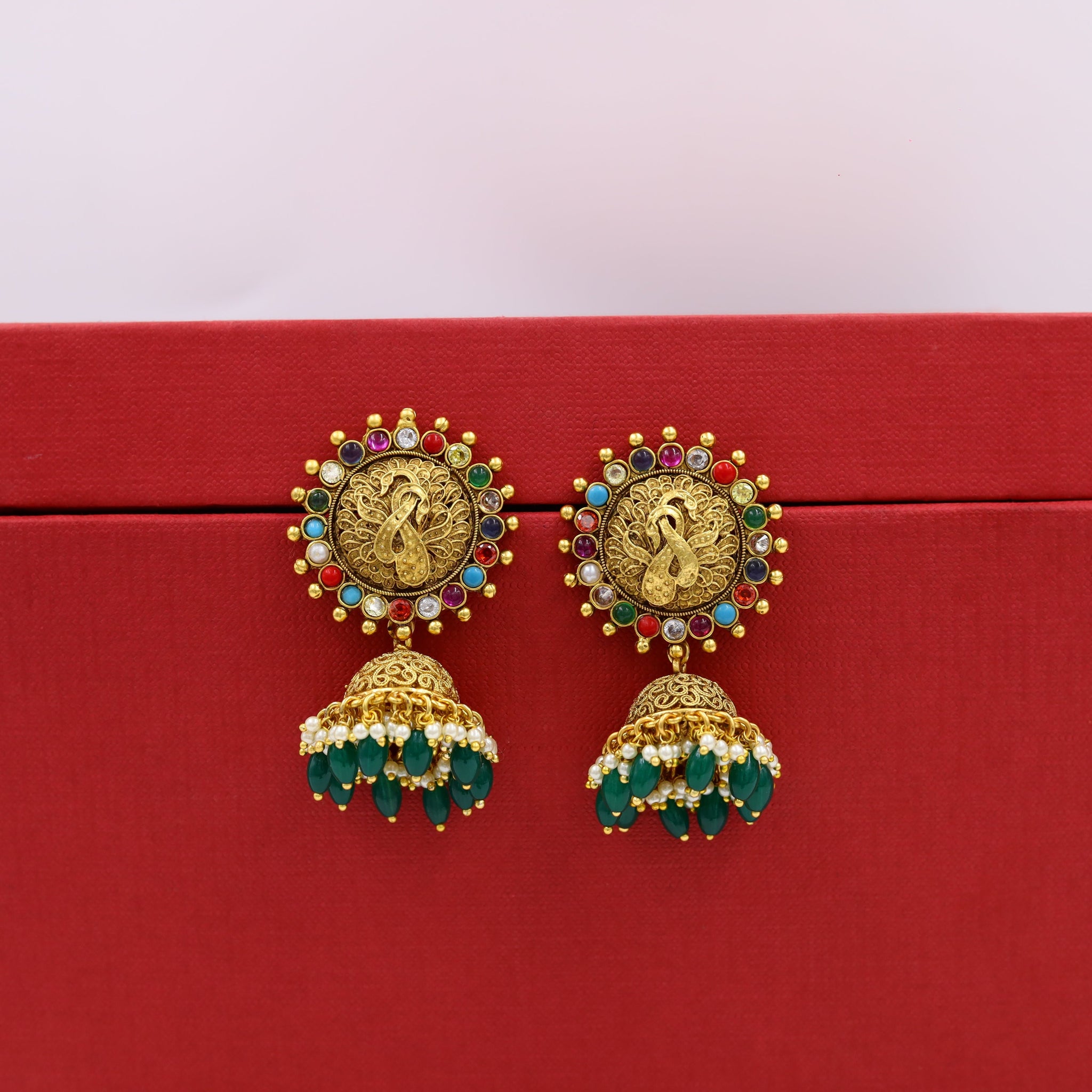 Jhumki Antique Earring 3889-28