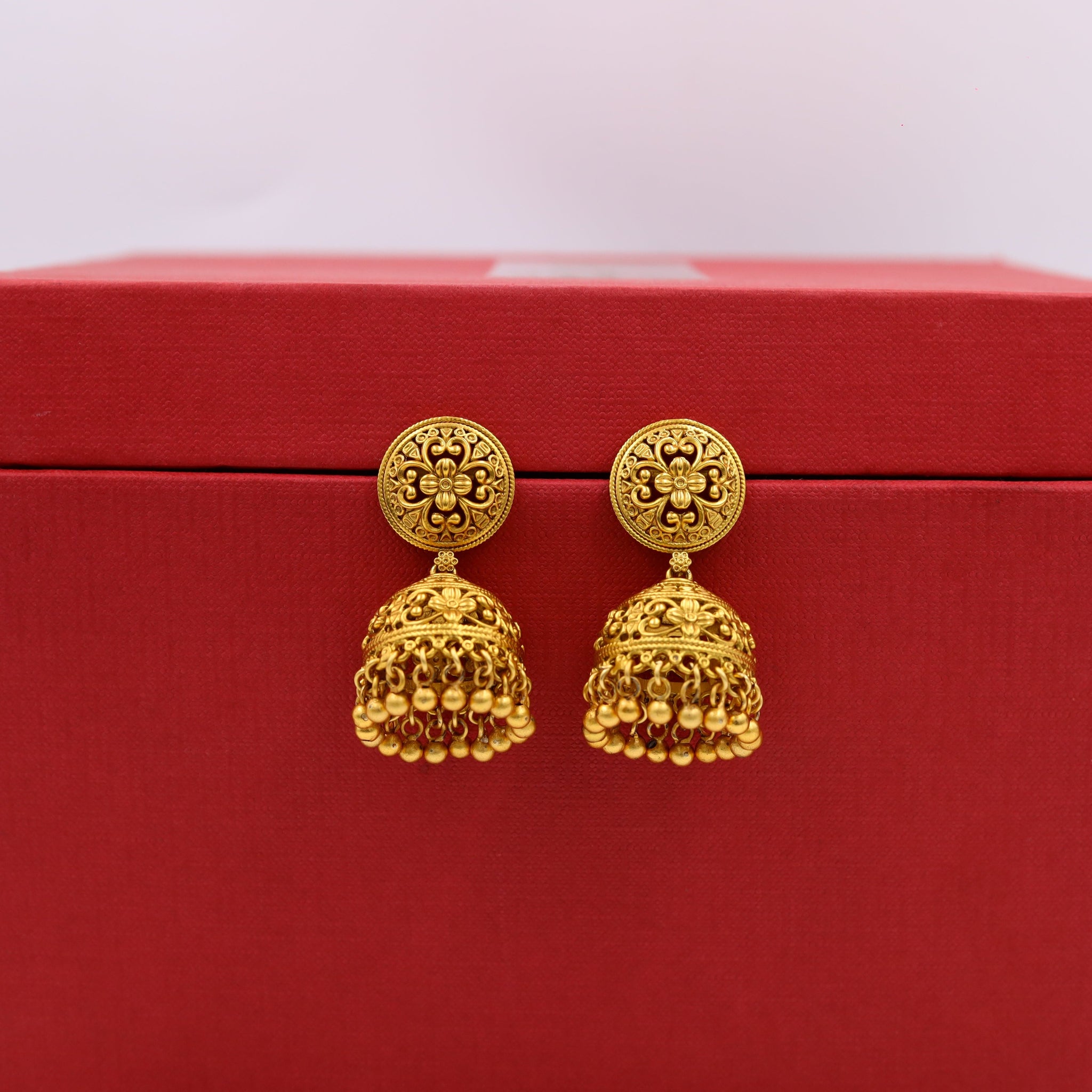 Jhumki Antique Earring 10280-28