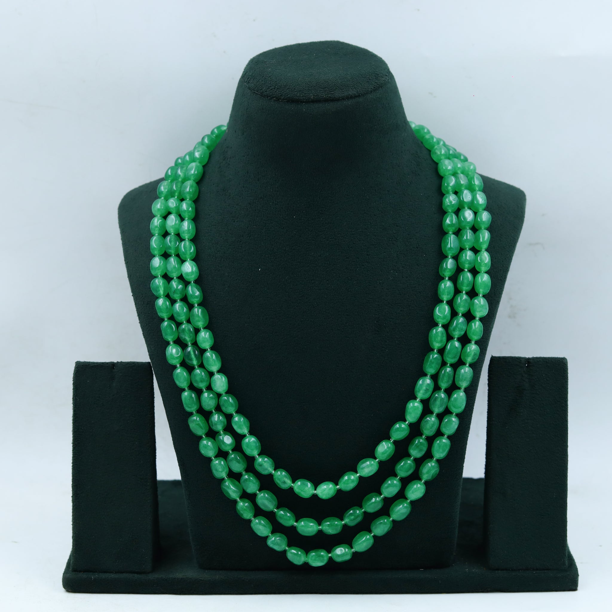 3 Line Pearl Mala Necklace 5182-80