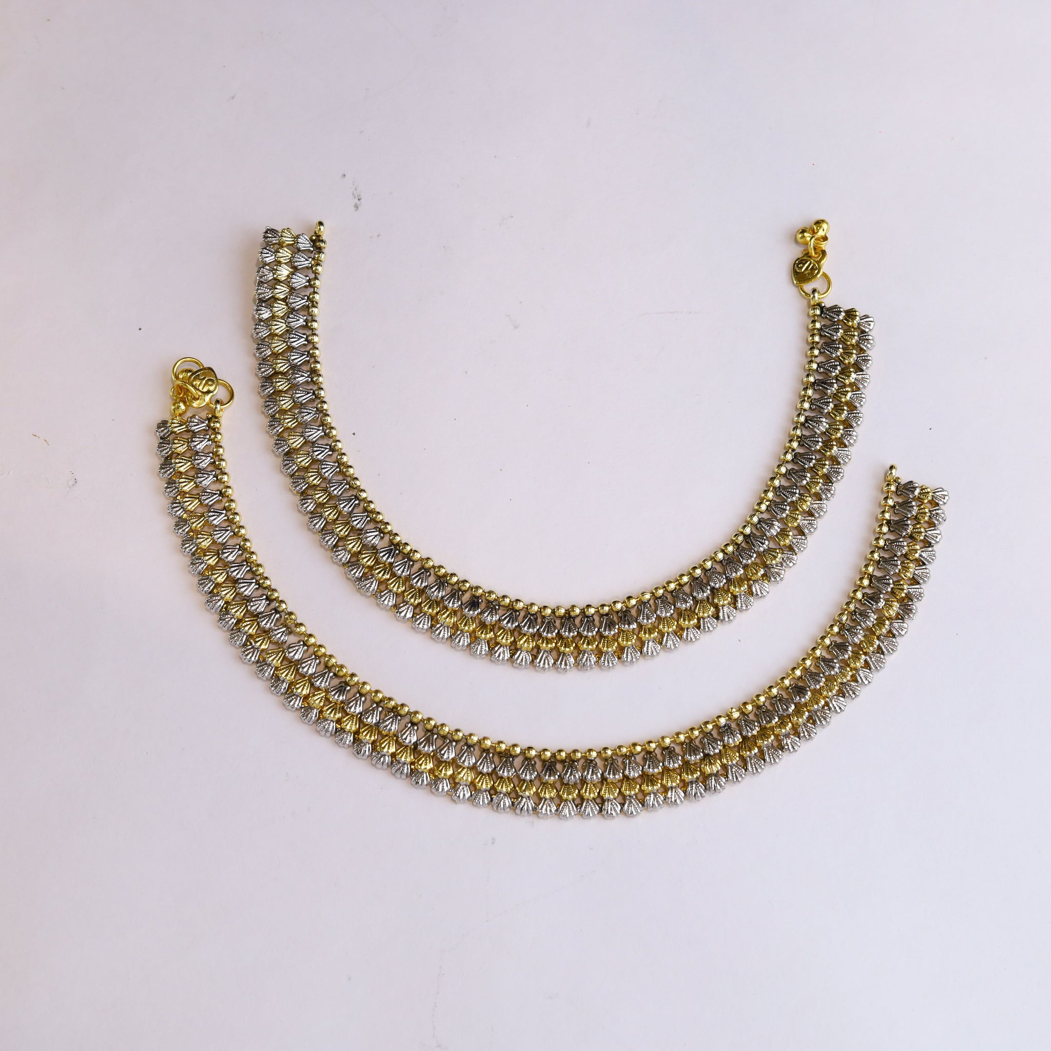 Gold Look Payal/Anklets 14213-100