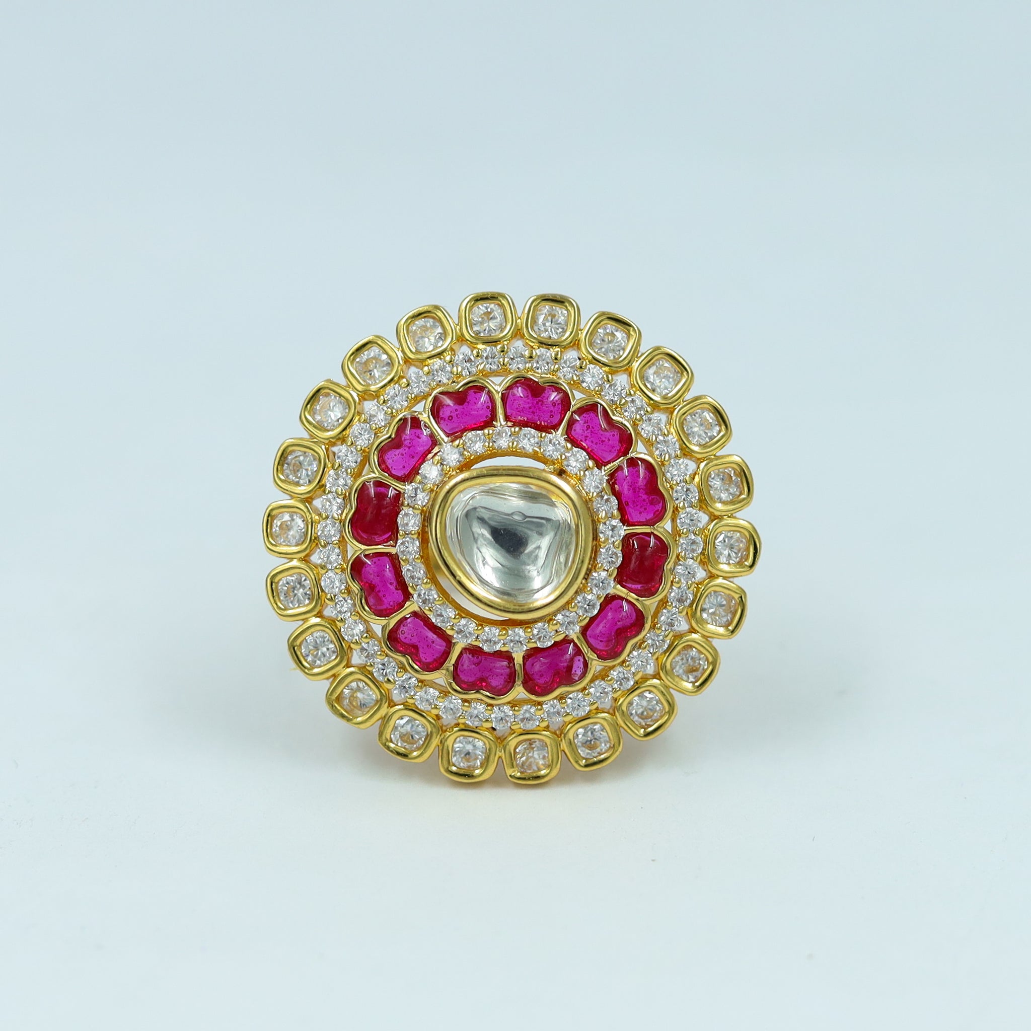 Kundan Ring 12254-28