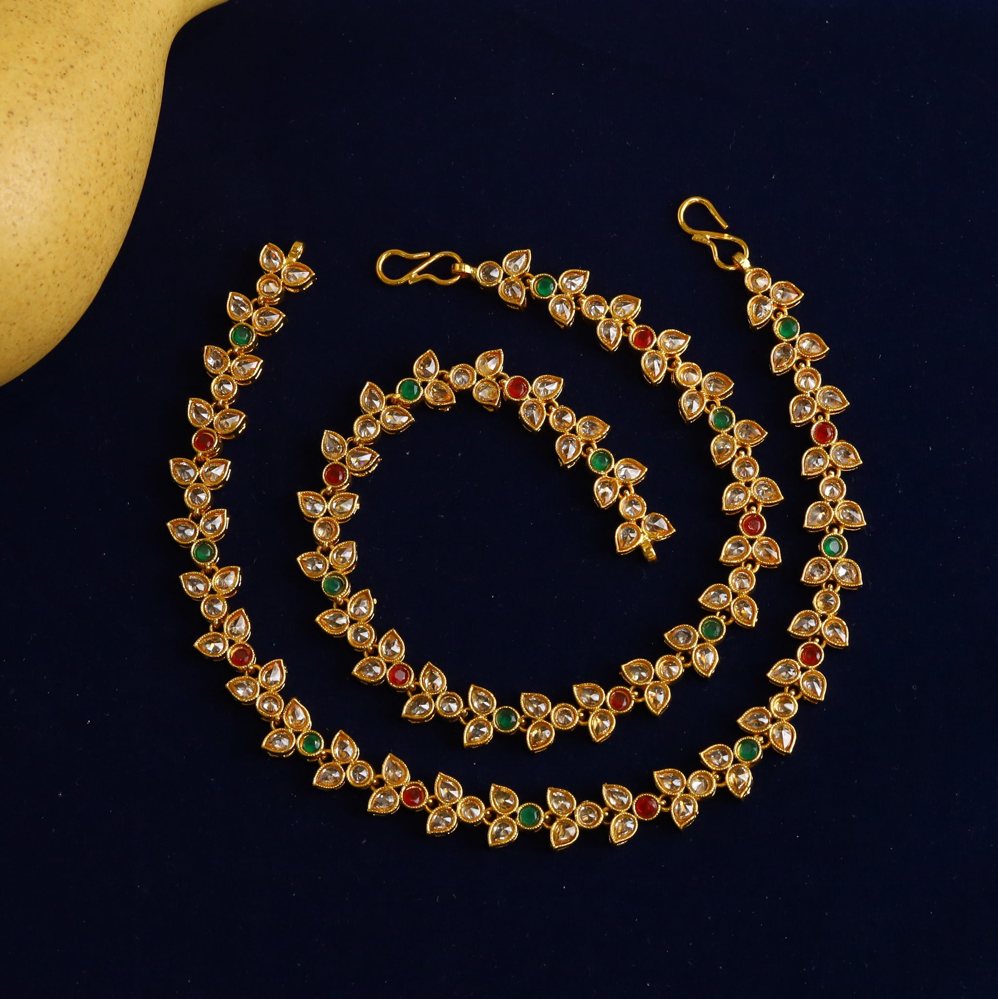 Ruby Green Payal/Anklets 10391-5979