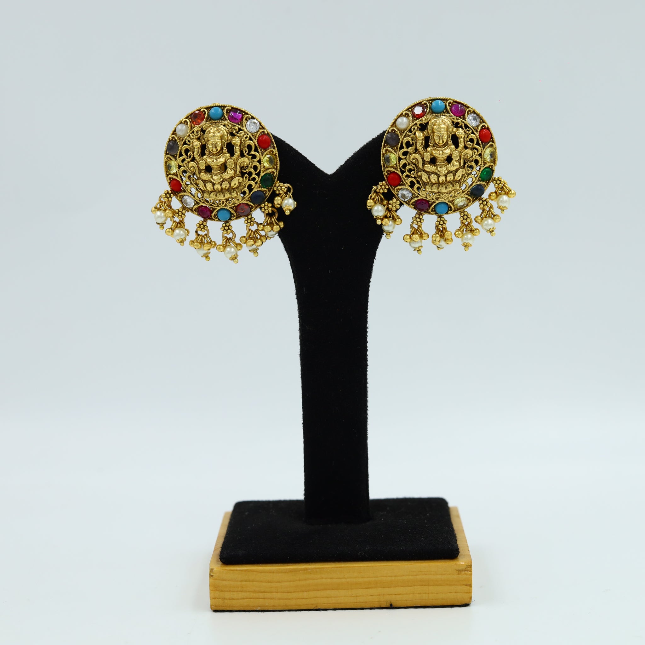 Tops/Studs Temple Earring 3893-28