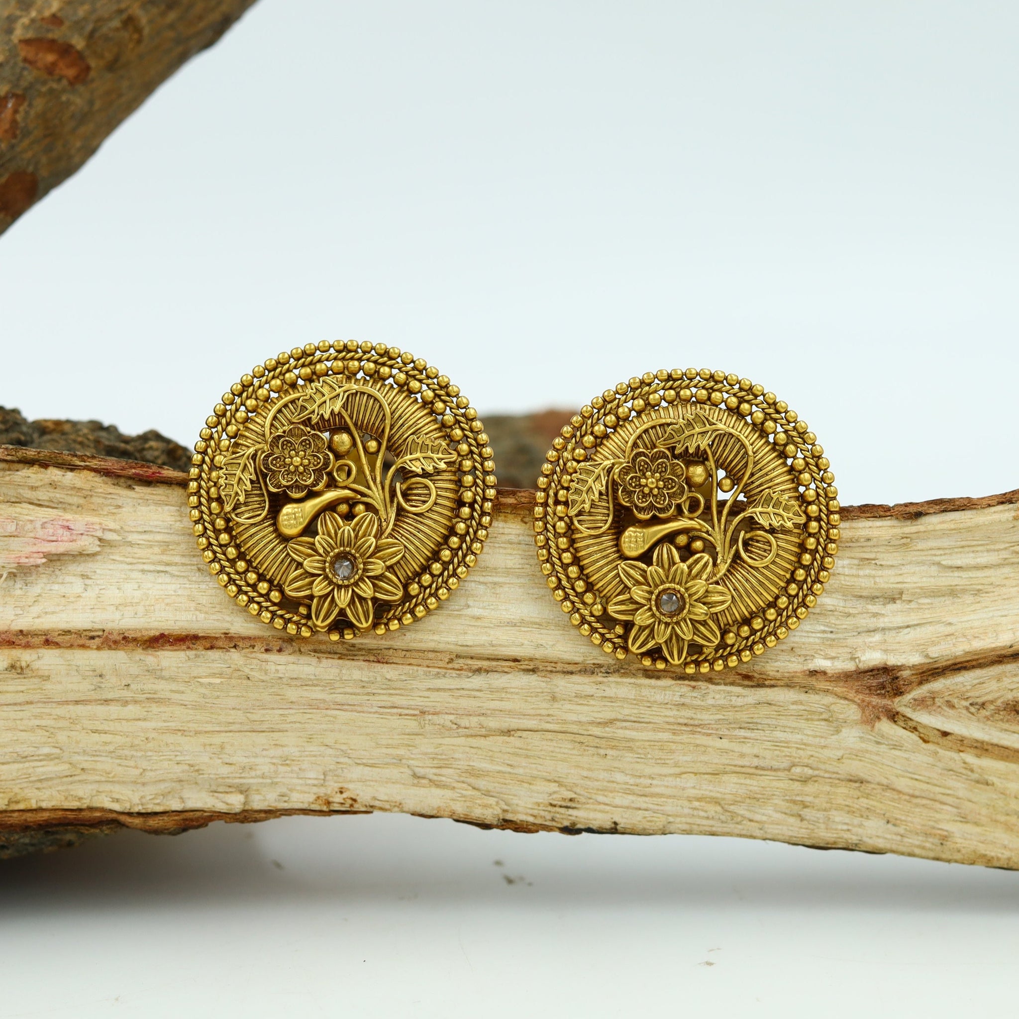 Gold Gold Look Earring 19098-6280