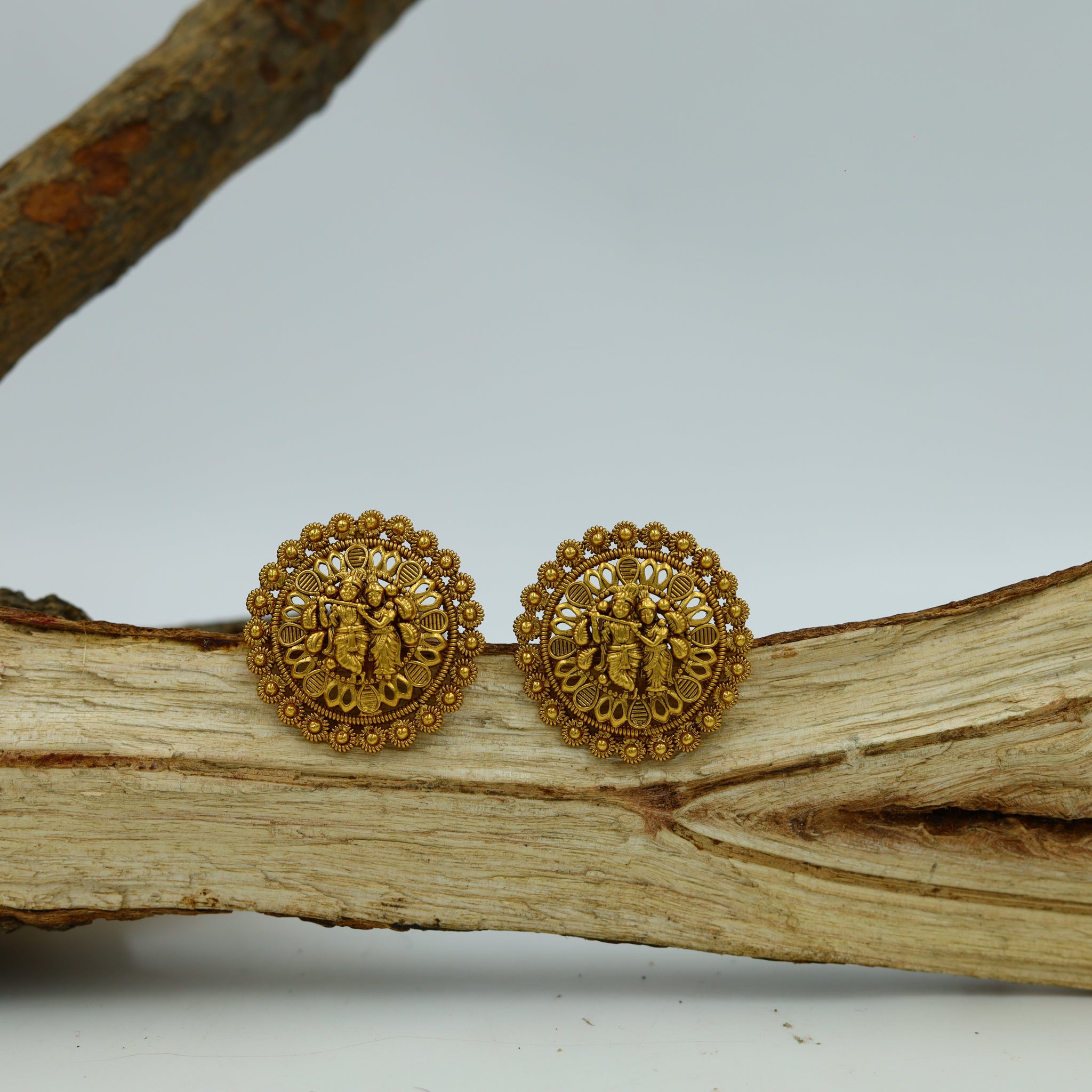 Tops/Studs Temple Earring 6597-28