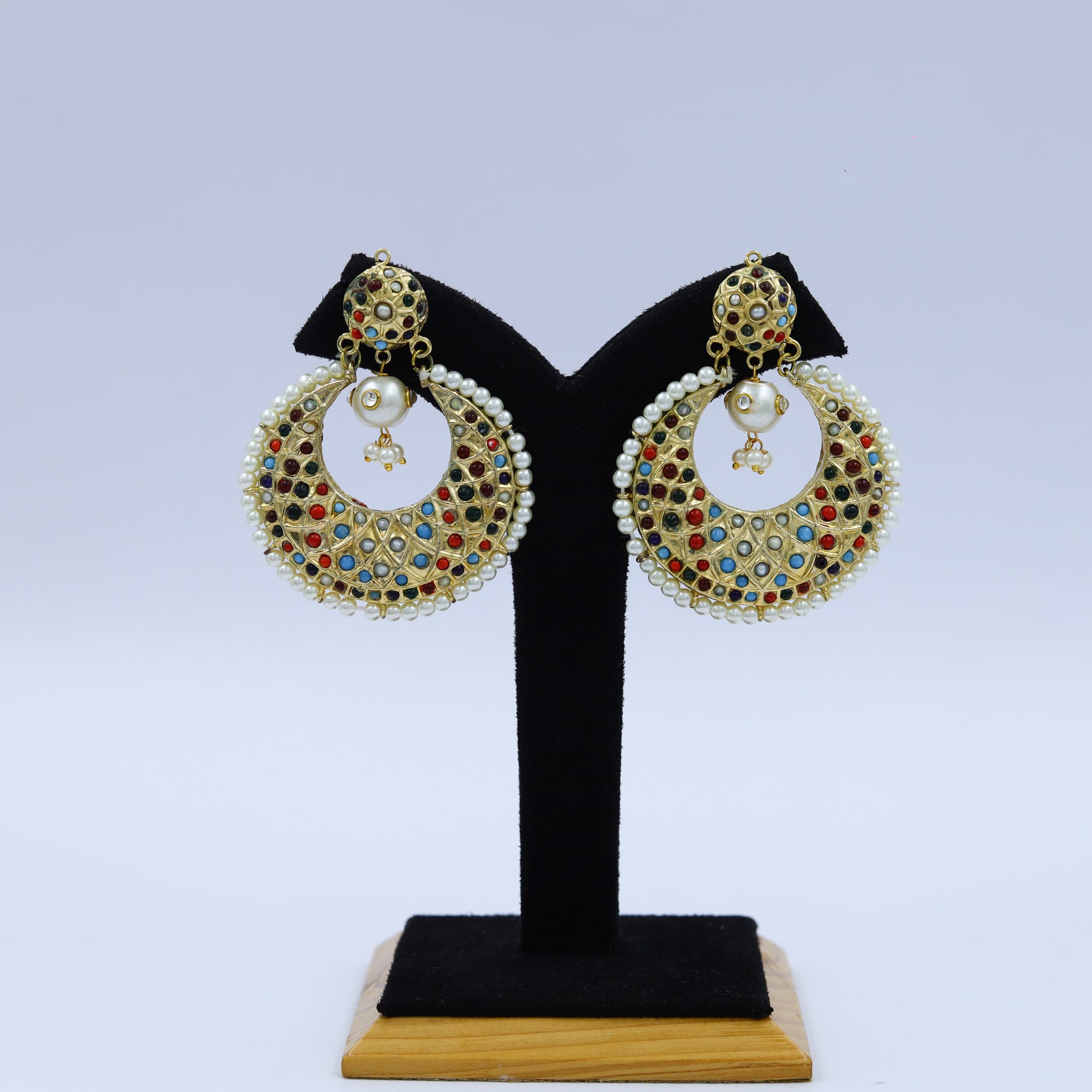 Chandbali Jadau Earring 14605-100