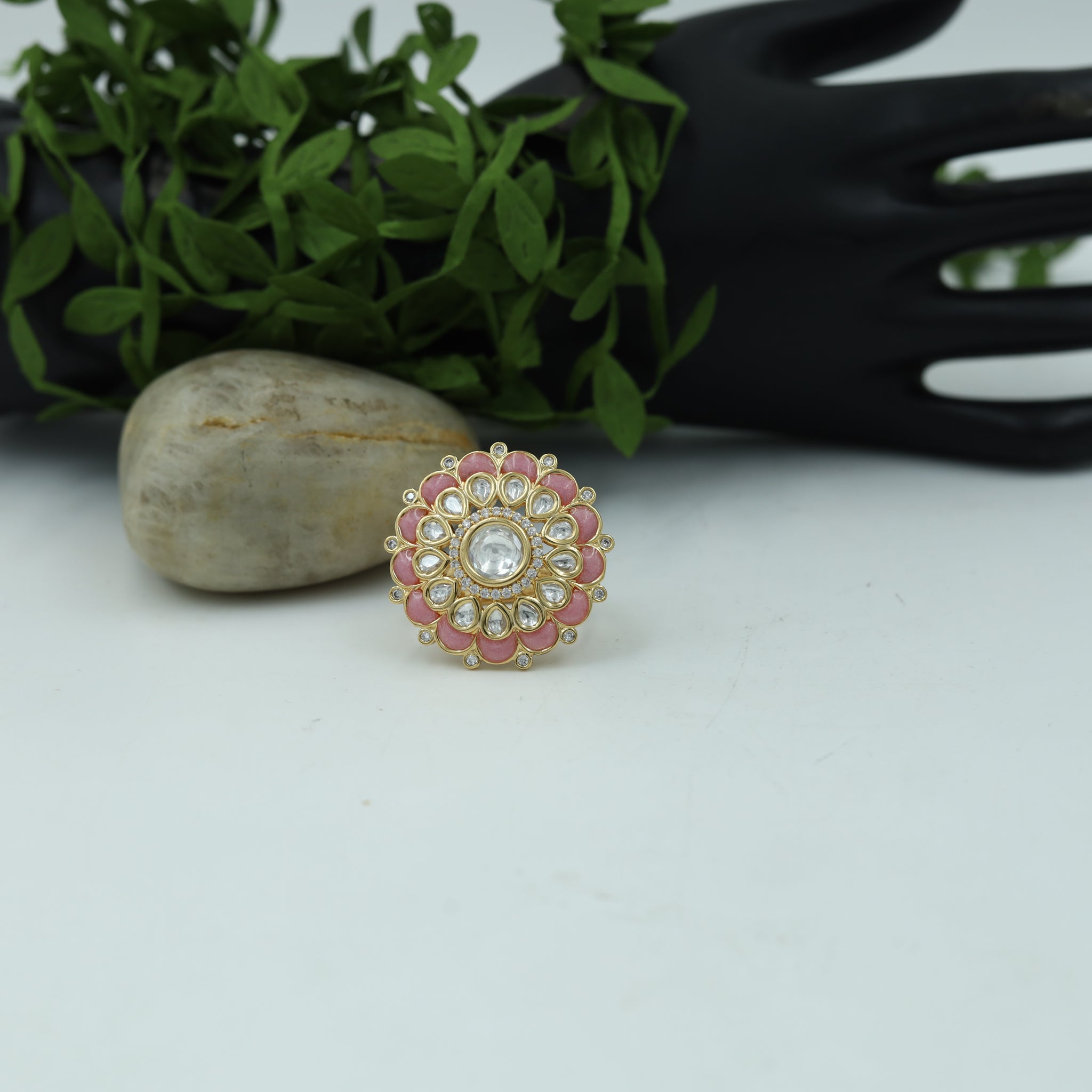 Kundan Ring 12257-28