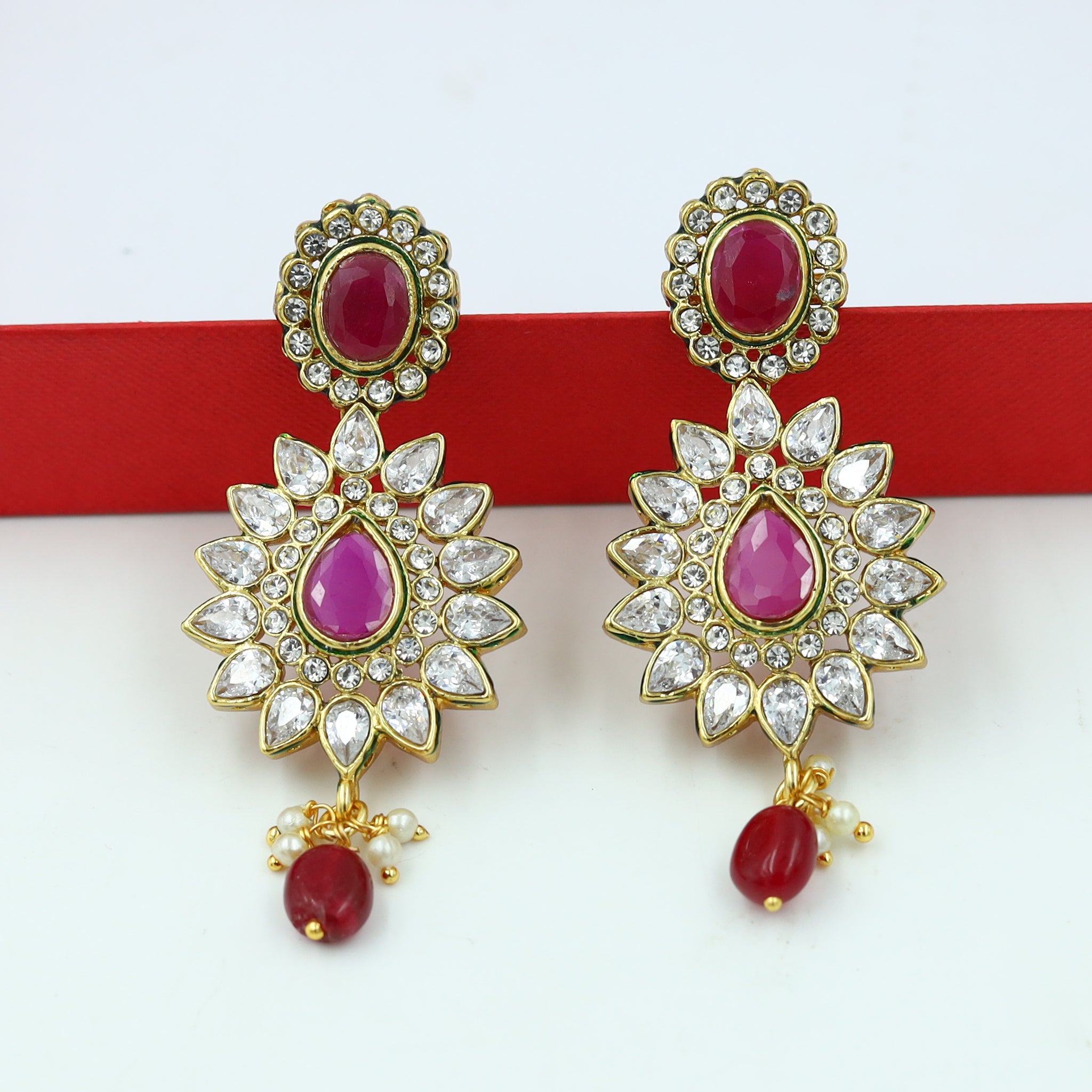 Danglers Polki Earring 7794-21