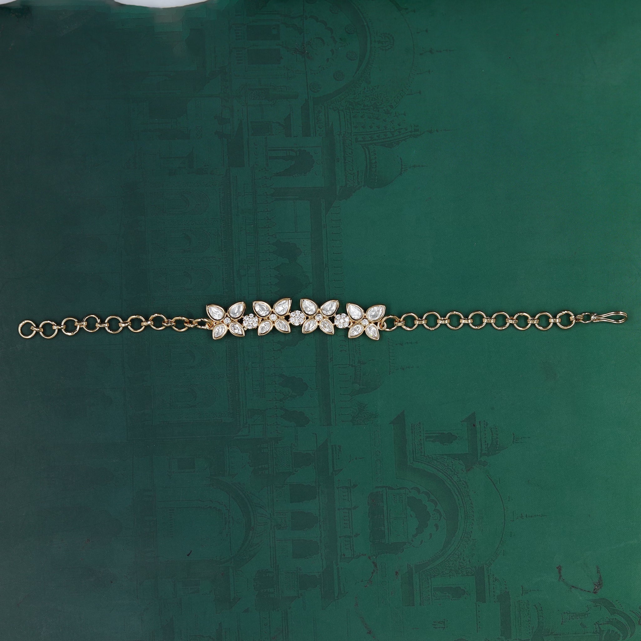 Kundan Bracelet 11500-34