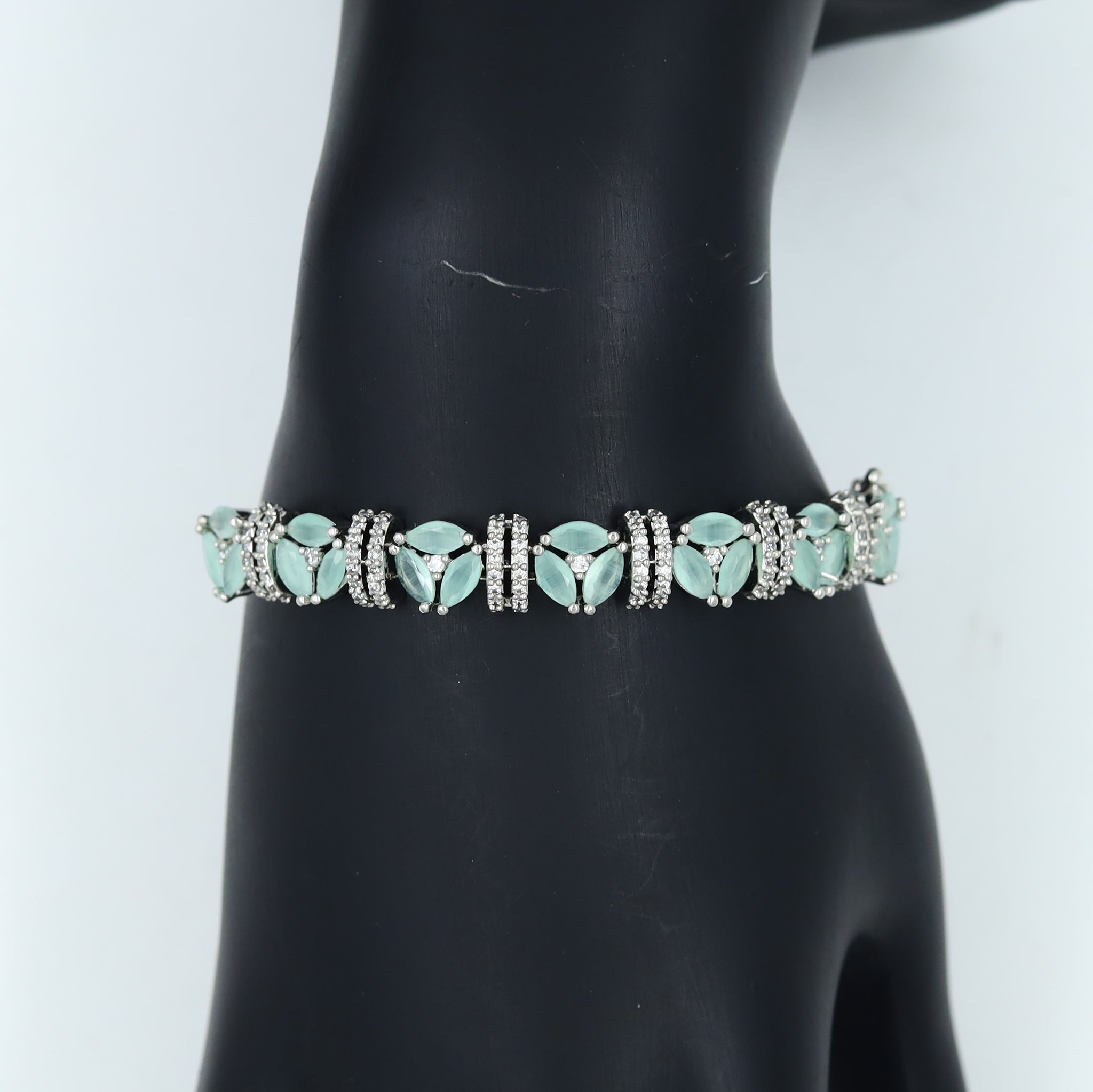 Stylish Zircon/ AD Bracelet 20101-7285