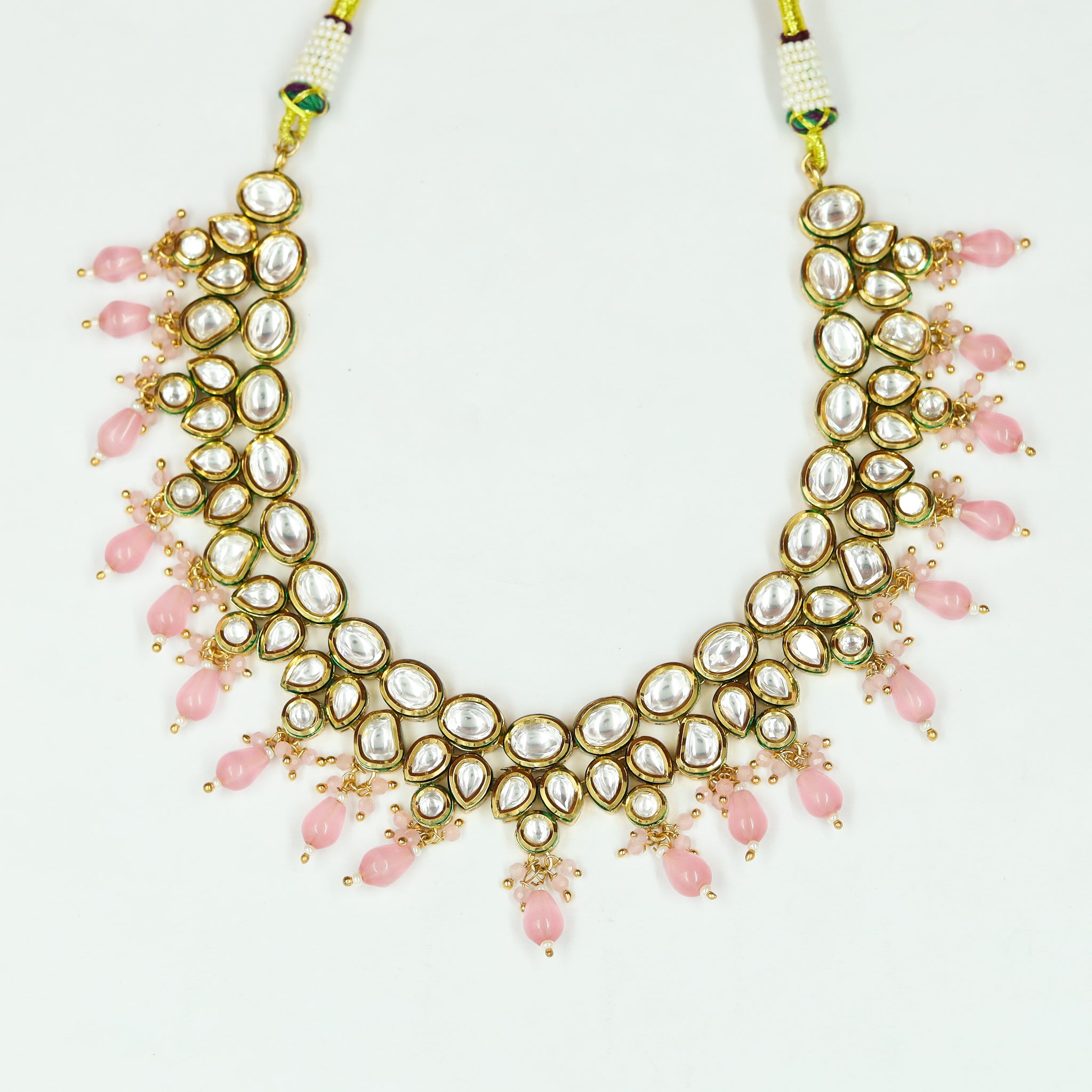 Round Neck Kundan Necklace 4258-68