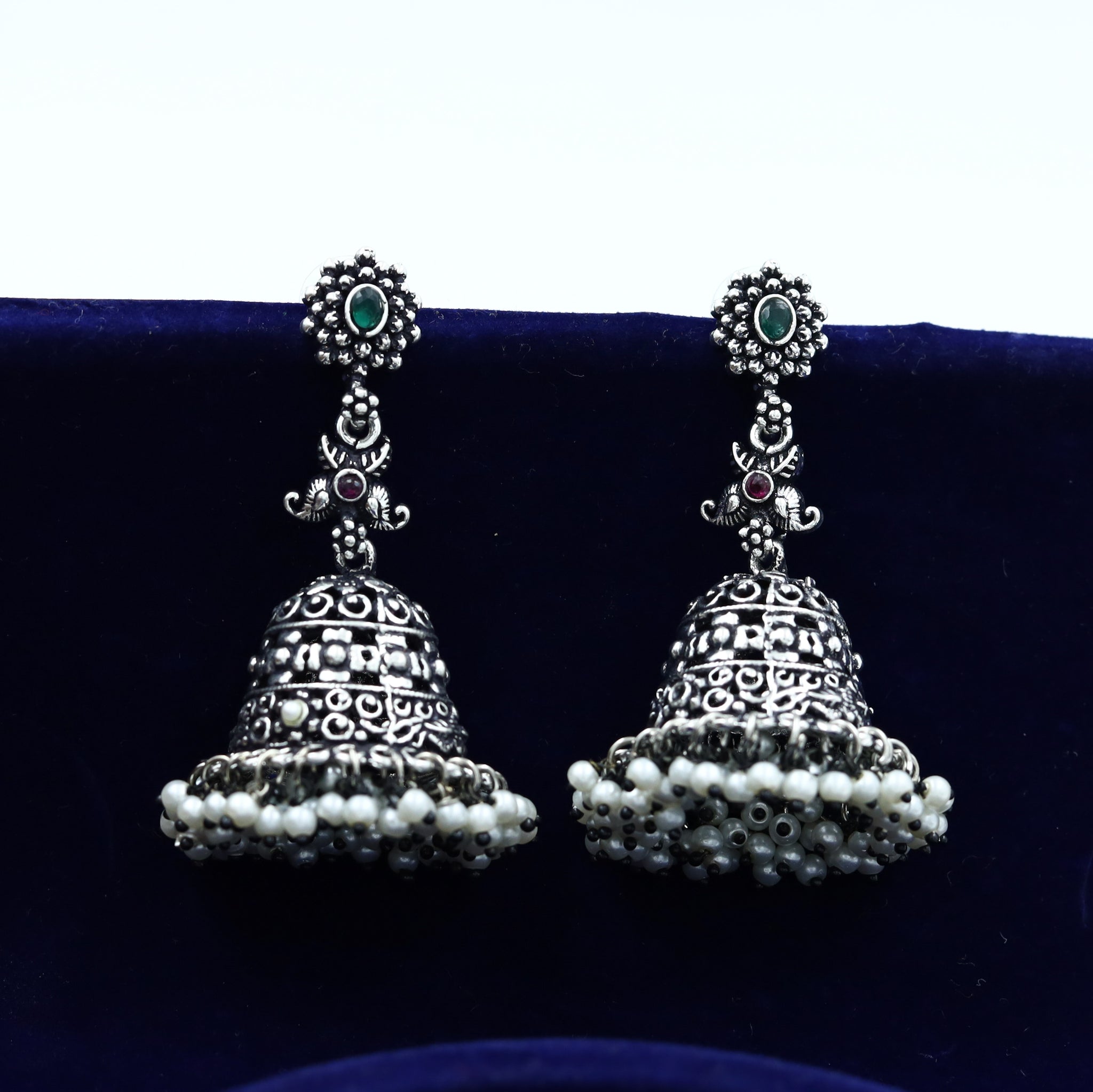 Jhumki Temple Earring 13188-33