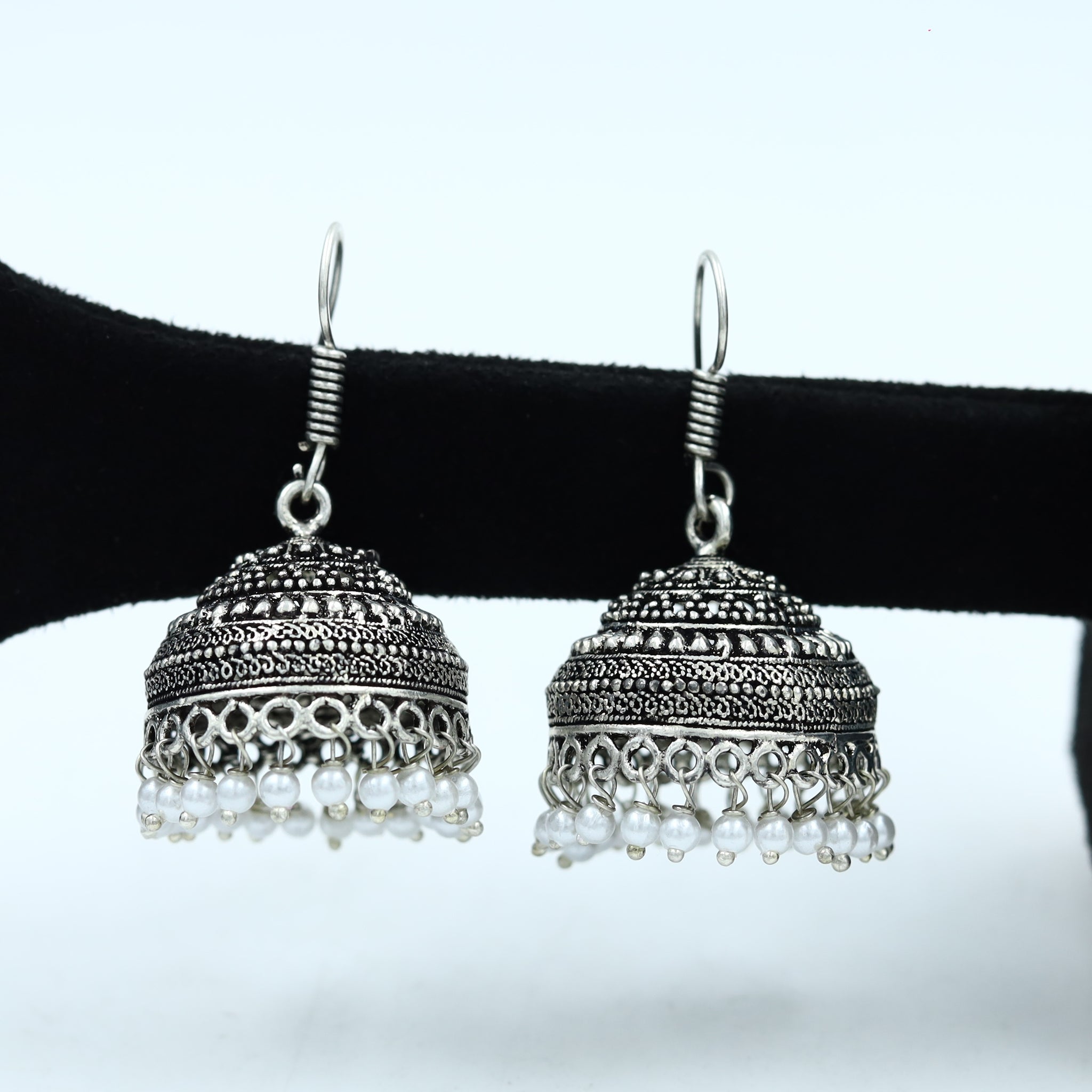 Jhumki Oxidized Earring 7662-82