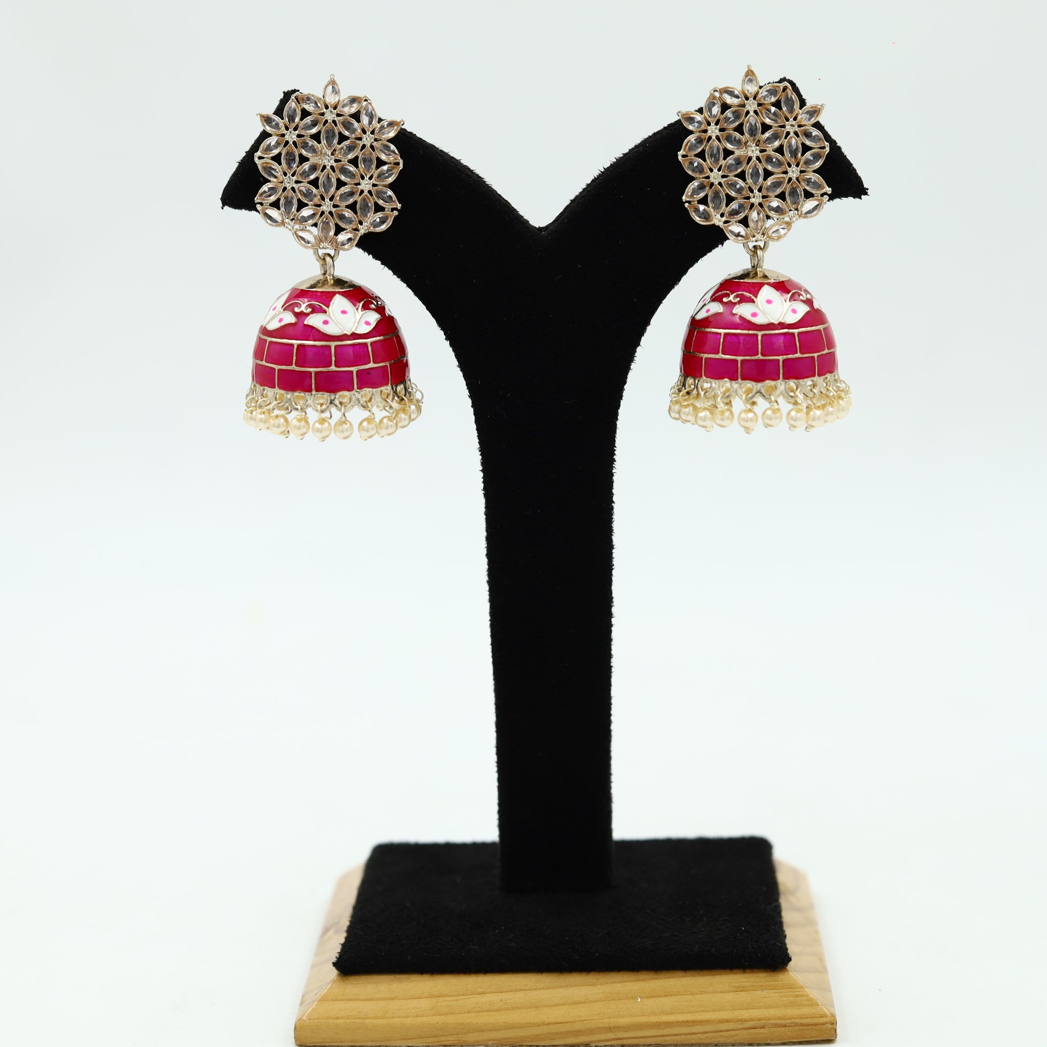 Meenakari Jhumki 12646-28