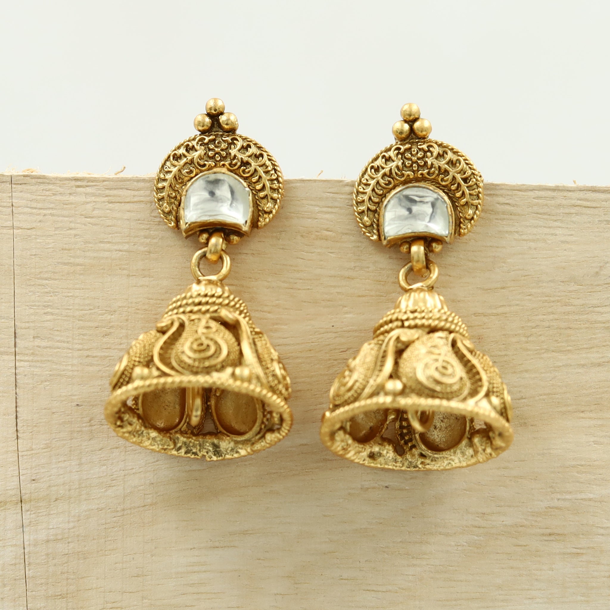 Jhumki Antique Earring 3867-28