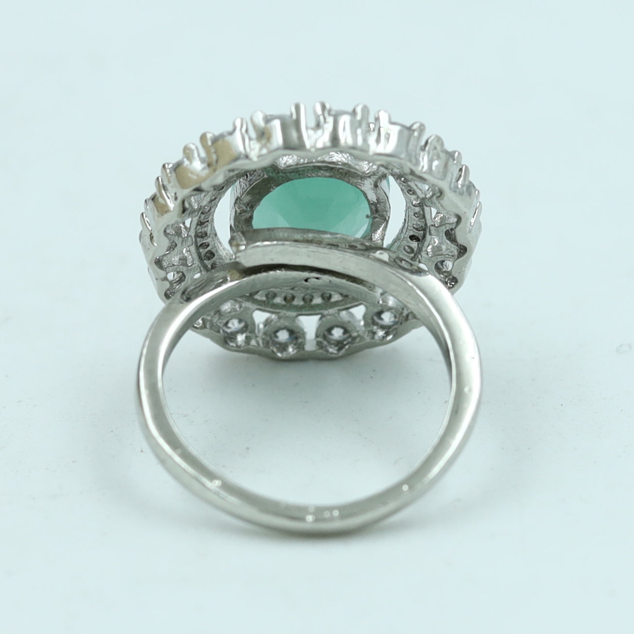 Zircon/AD Adjustable Cocktail Ring 6643-28