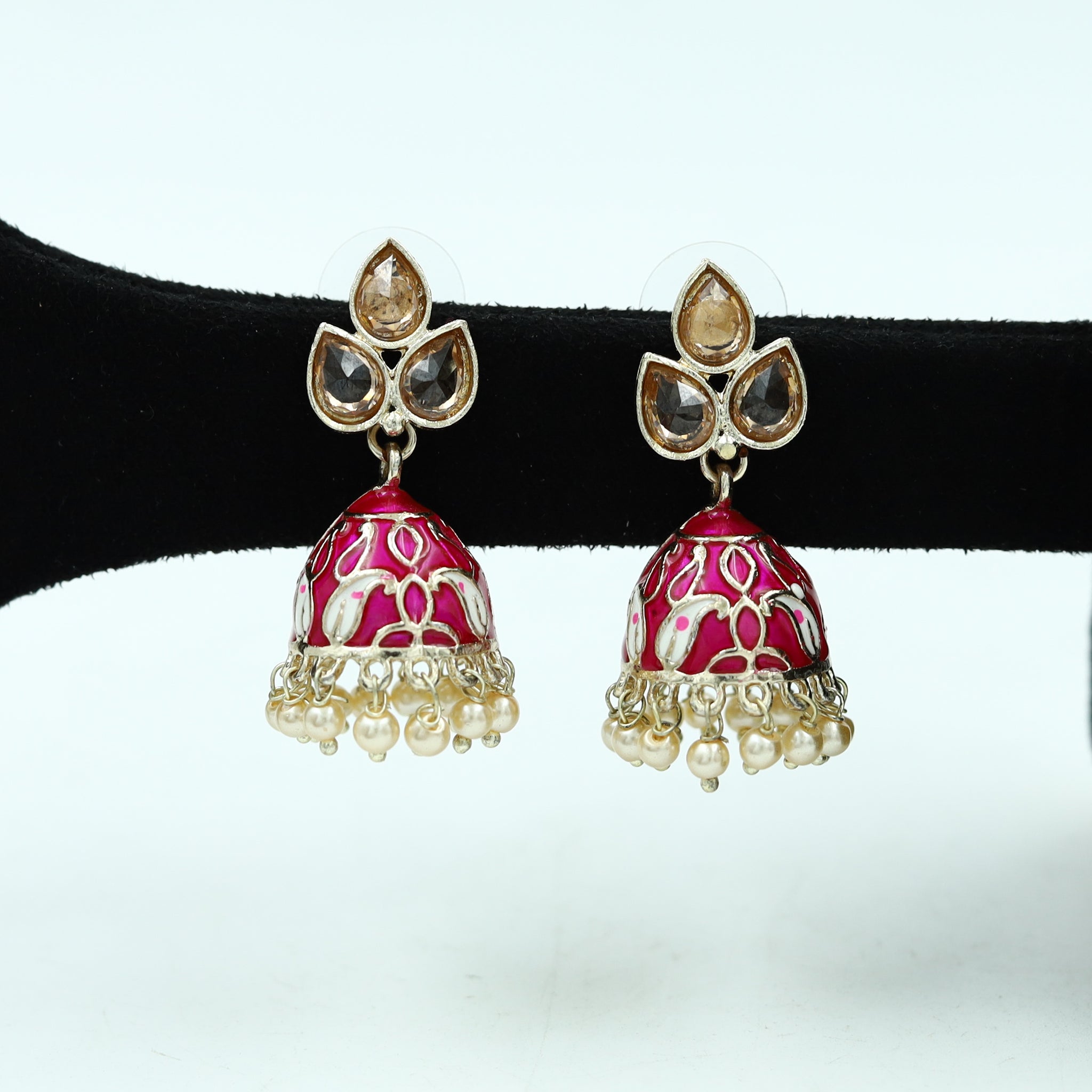 Meenakari Jhumki 12645-28