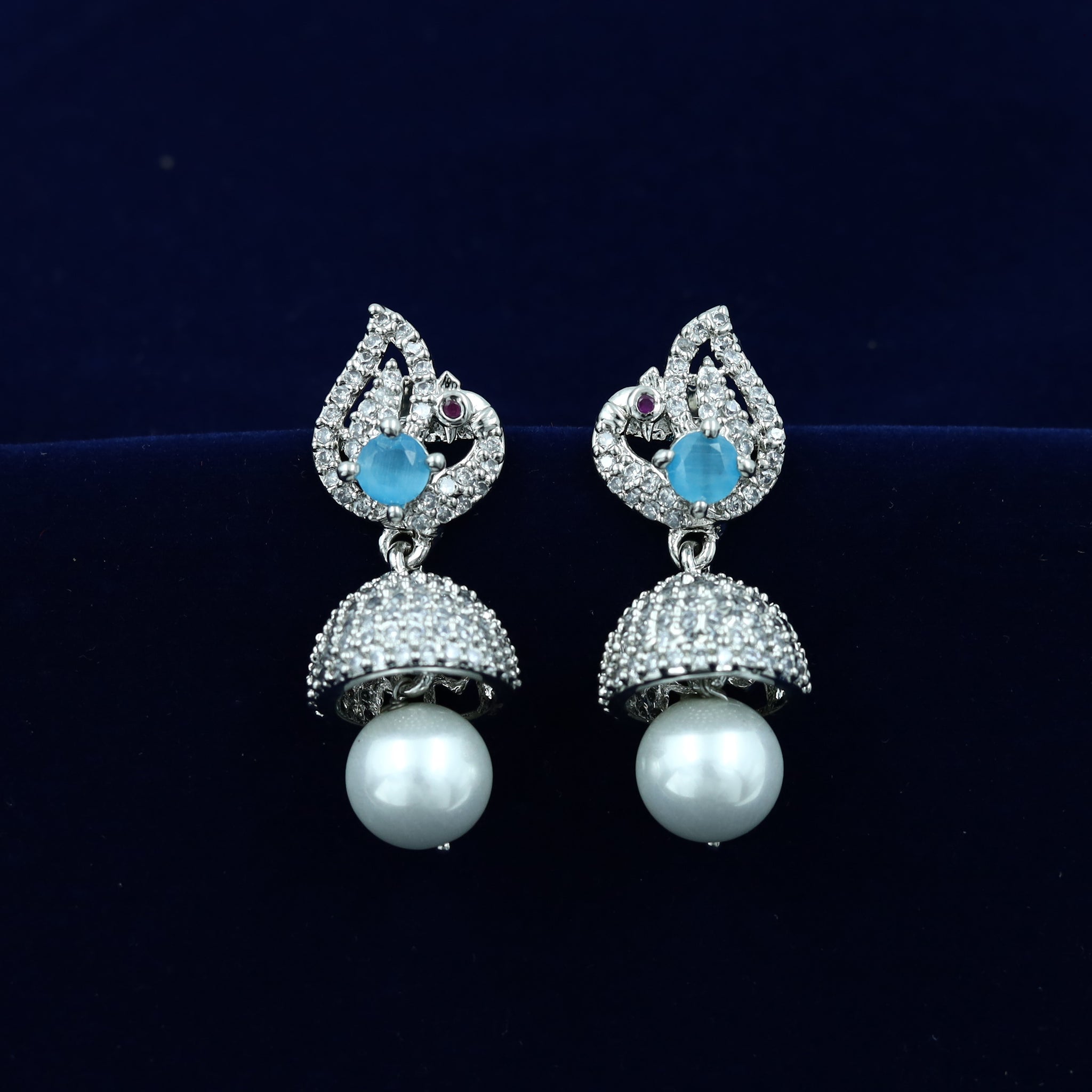 Jhumki Zircon/AD Earring 4786-33