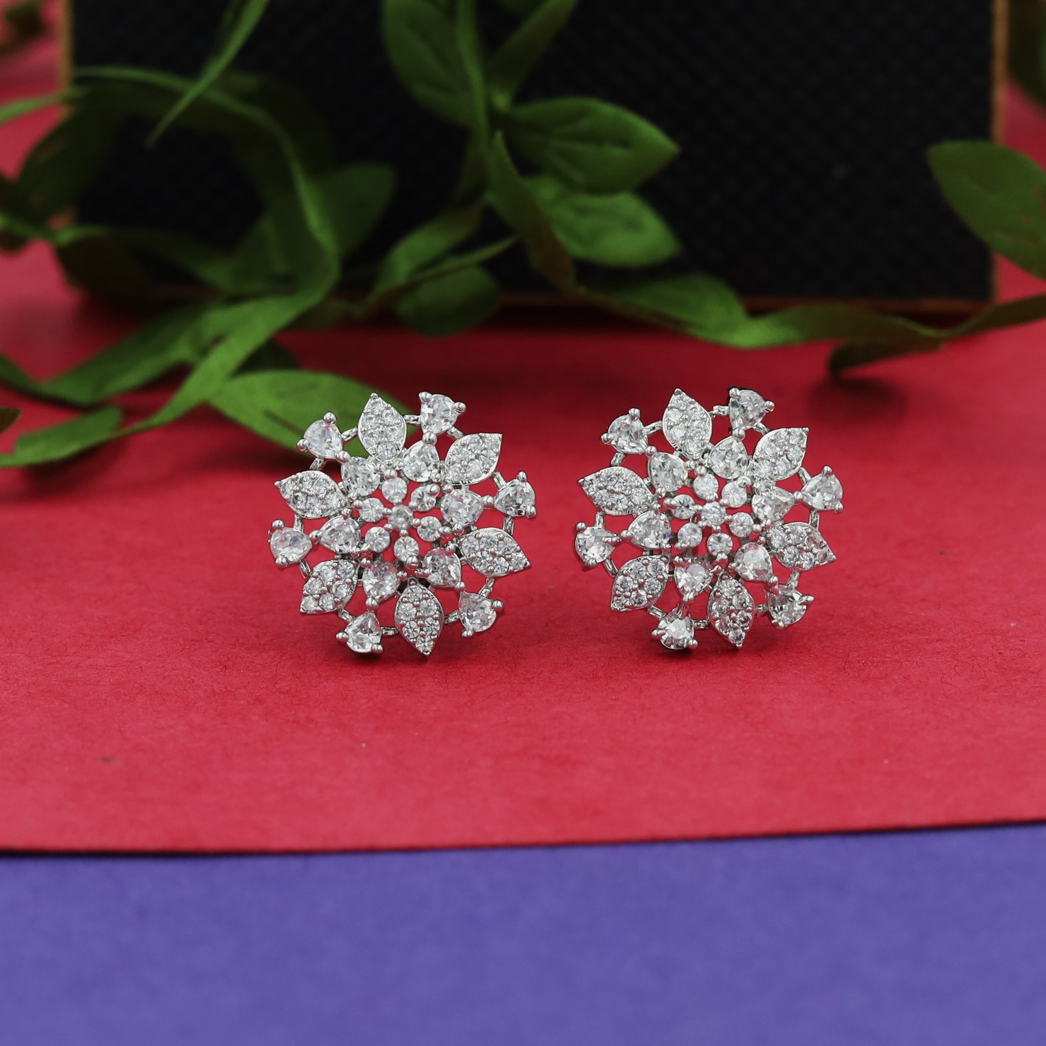 Tops/Studs Zircon/AD Earring 15248-69