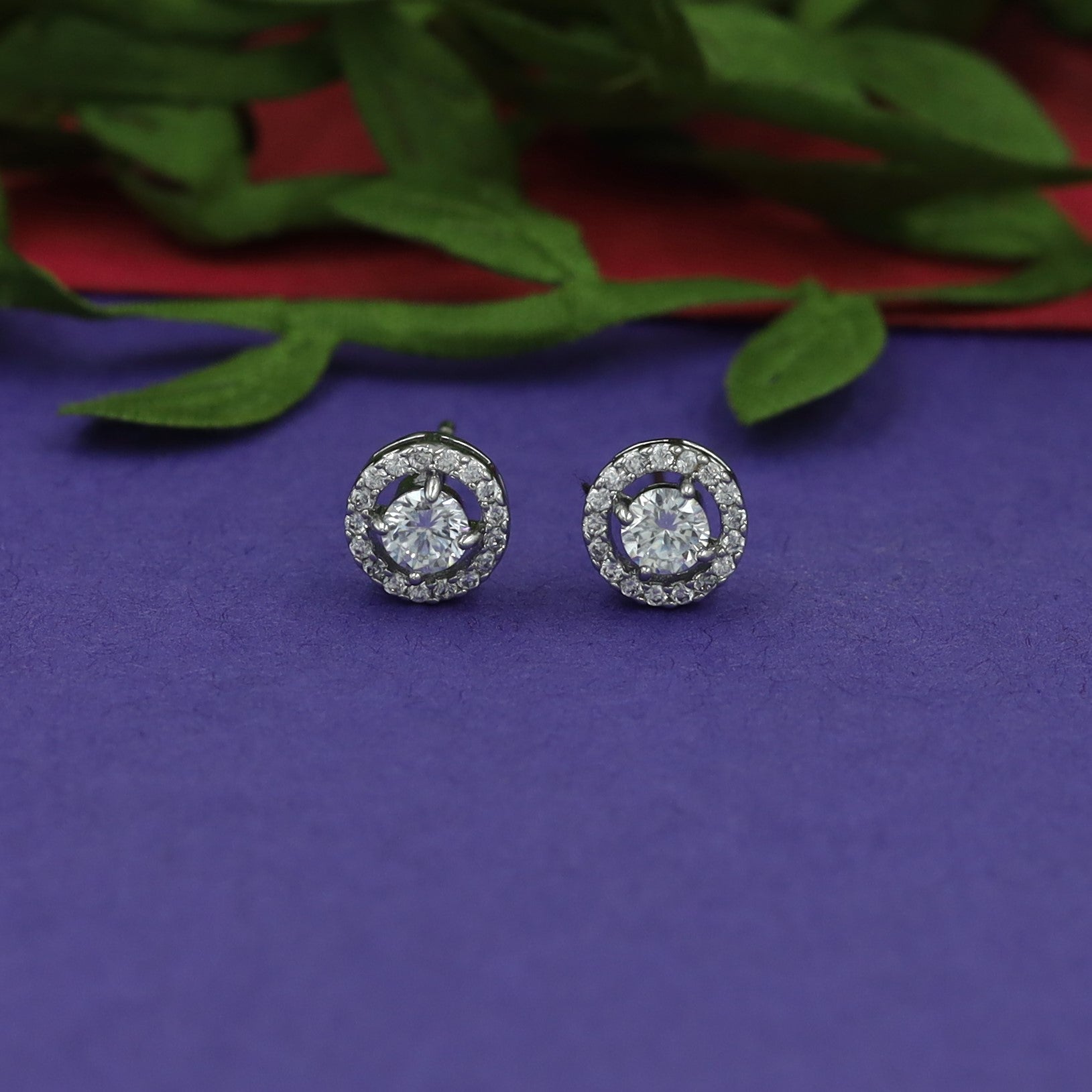 Tops/Studs Zircon/AD Earring 15148-05