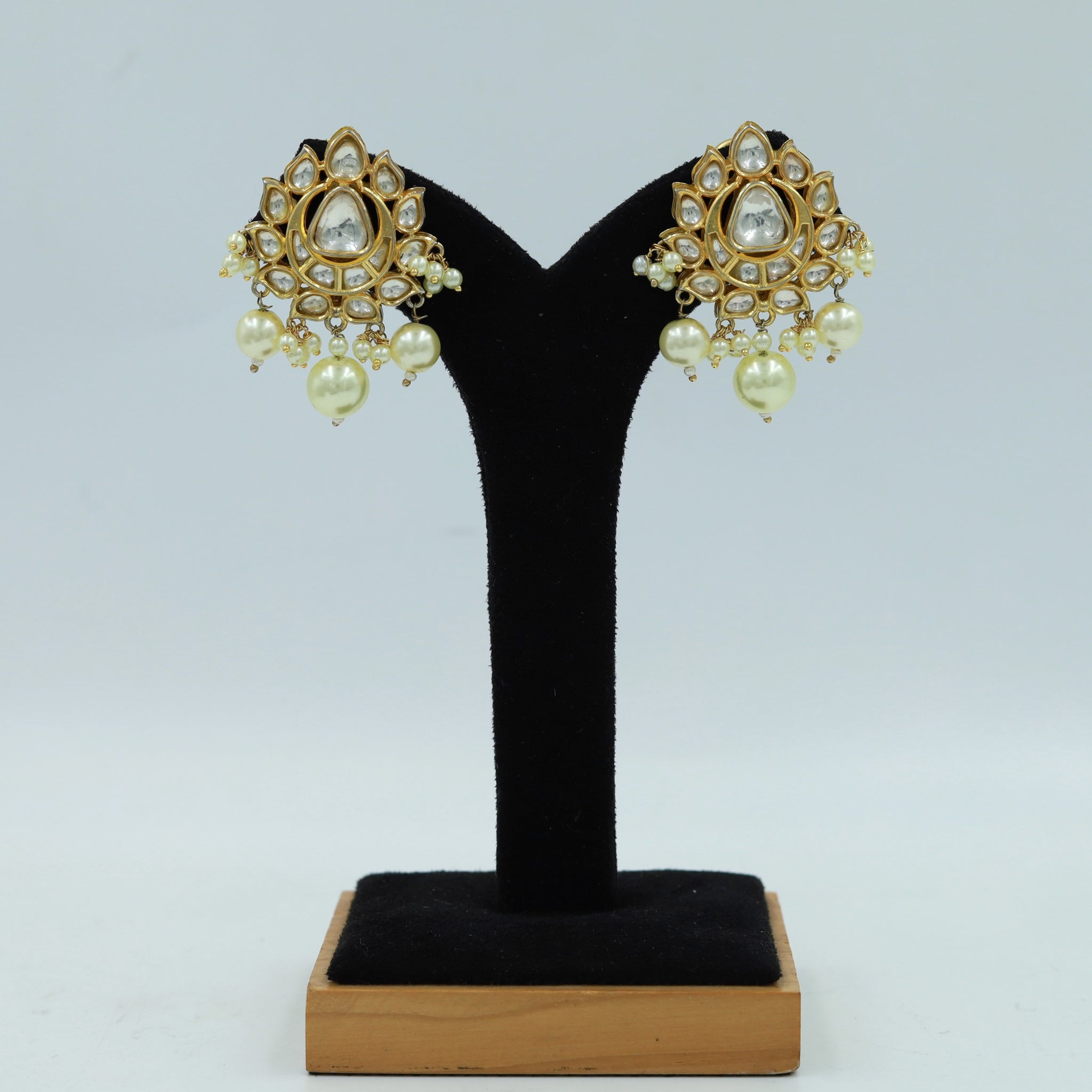 Kundan Tops/Studs Earring 14051-100