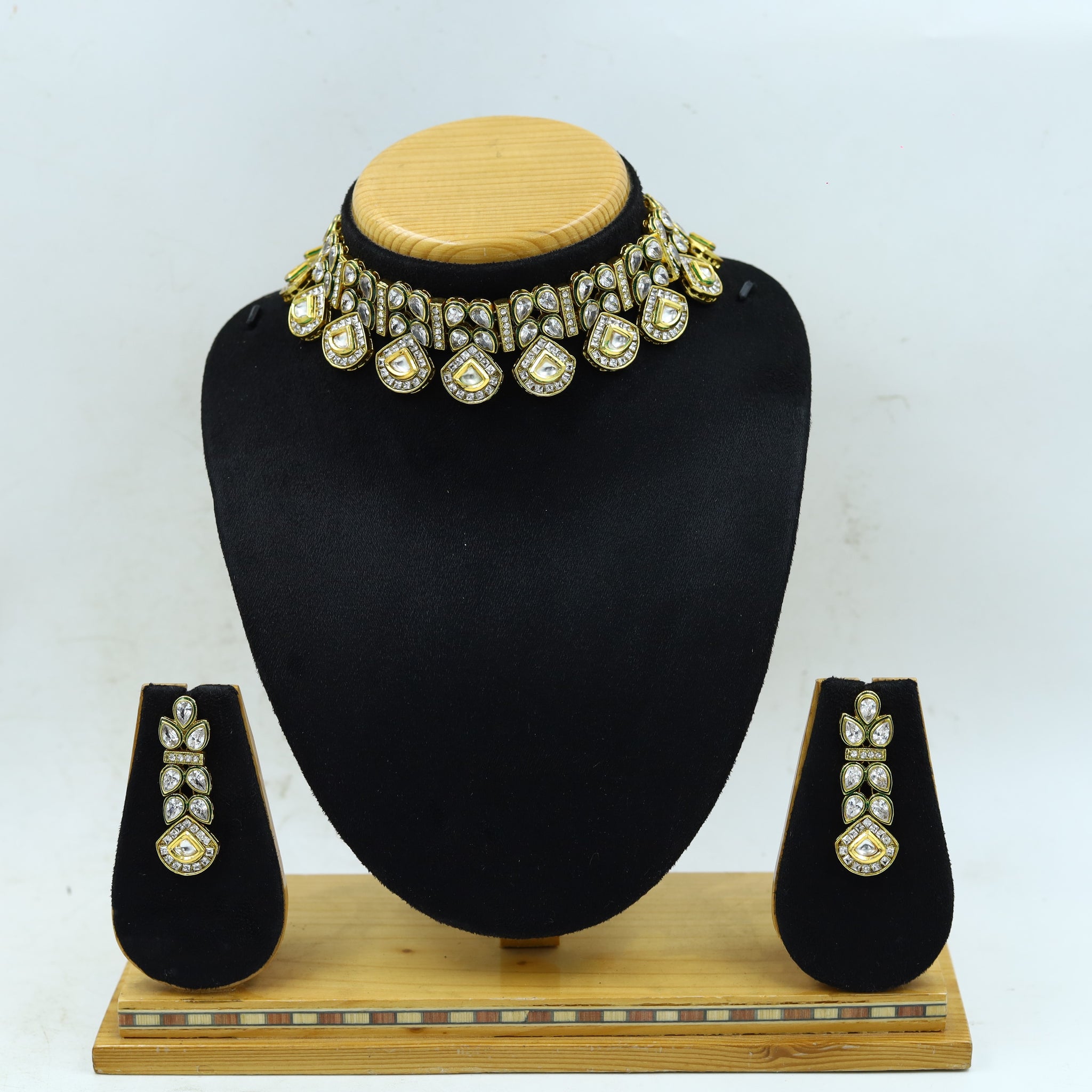 Polki Choker Set 1523-21