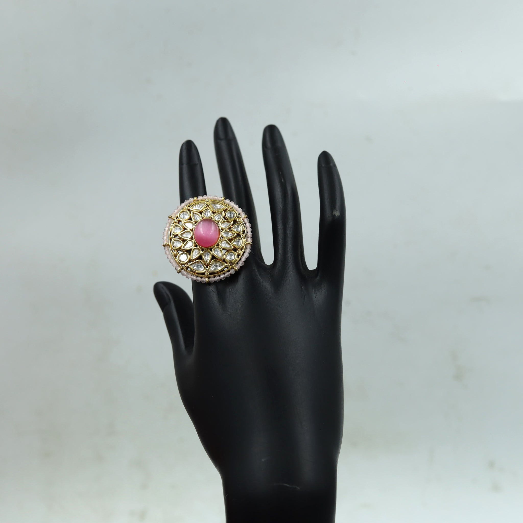 Adjustable Kundan Ring 5903-28