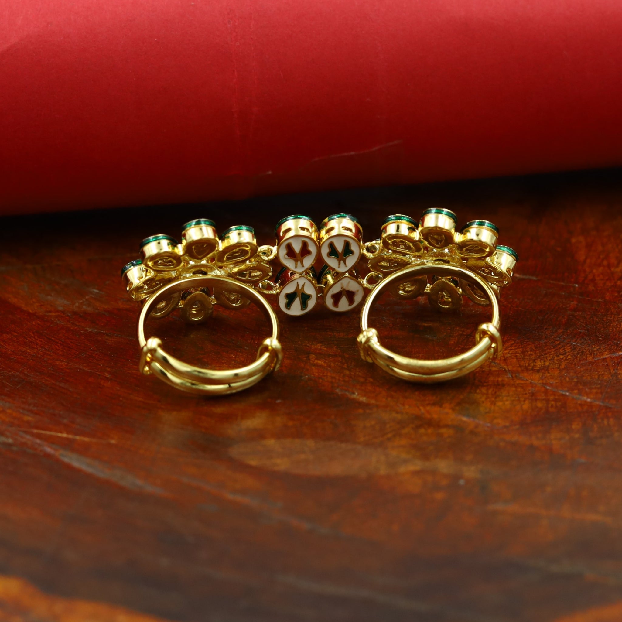 Kundan Adjustable Ring 7511-34