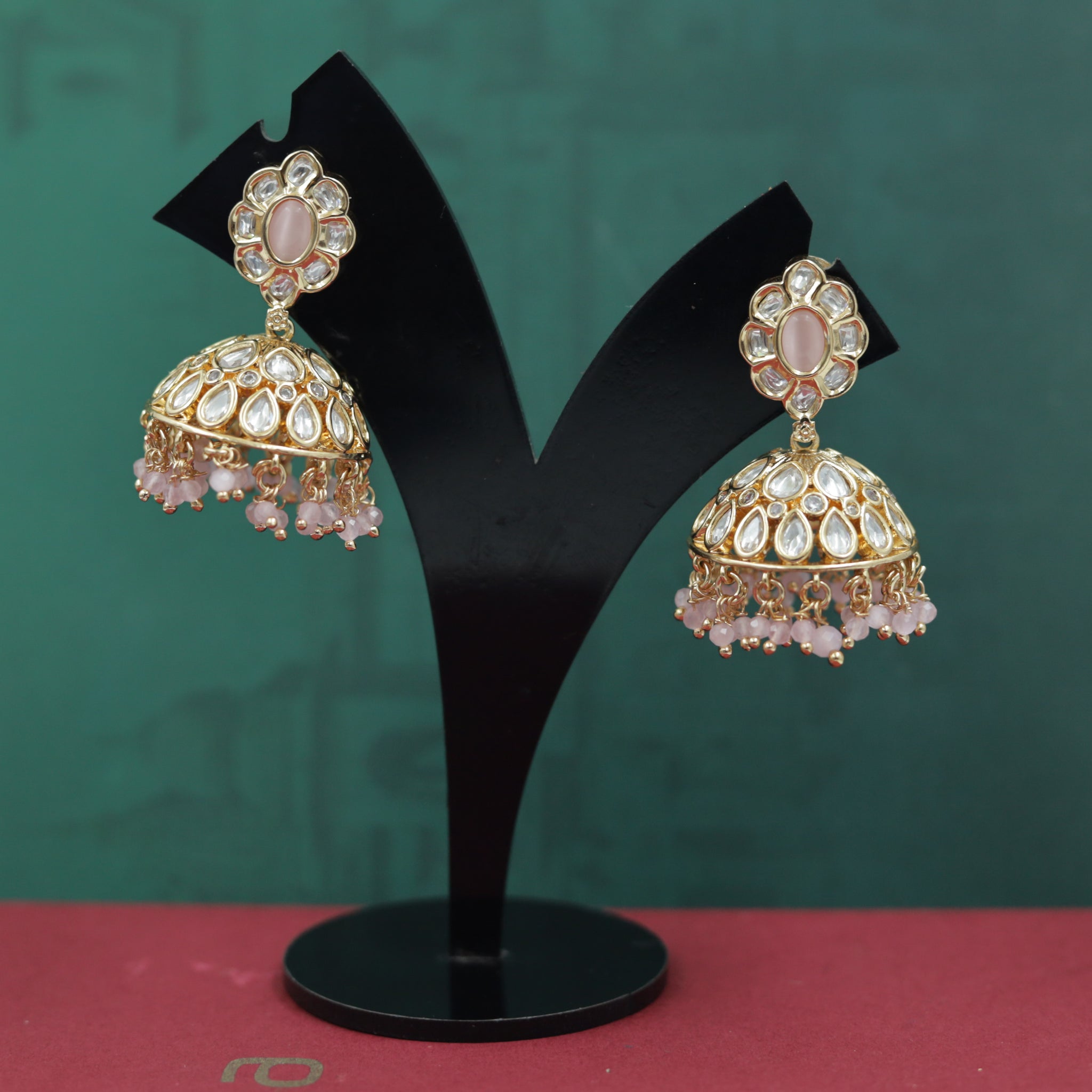 Jhumki Kundan Earring 8211-4