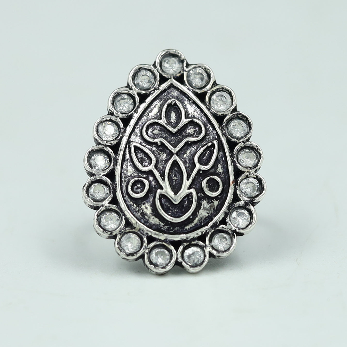 Silver Oxidized Ring 11587-81