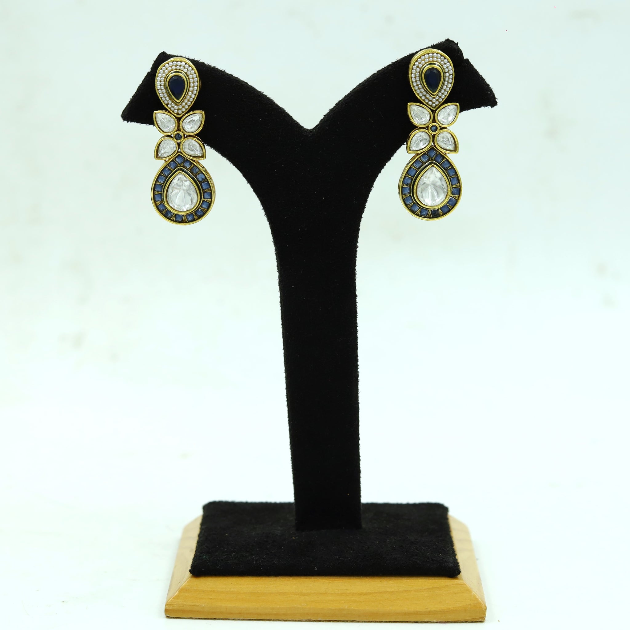 Danglers Polki Earring 14952-21