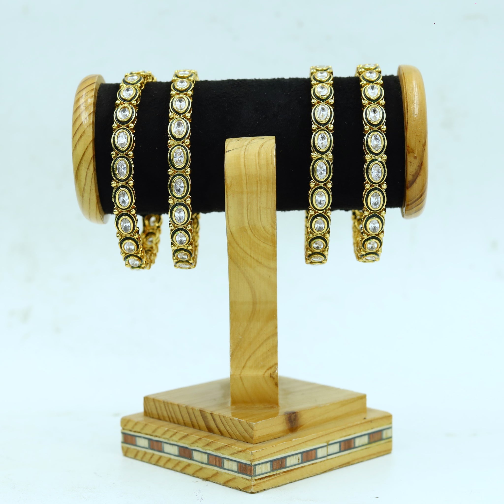 Polki Bangles/Kada 14956-21