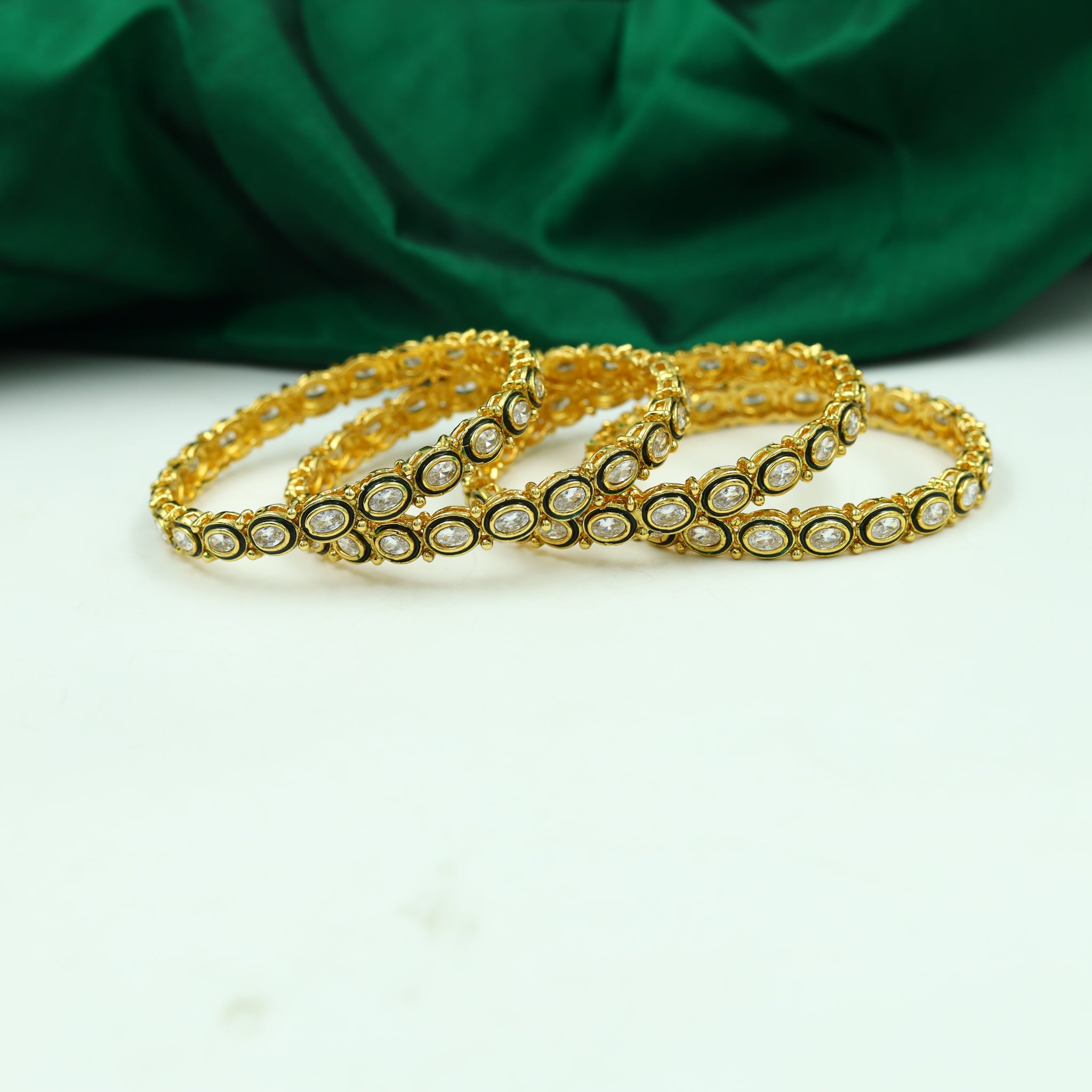 Polki Bangles/Kada 14956-21