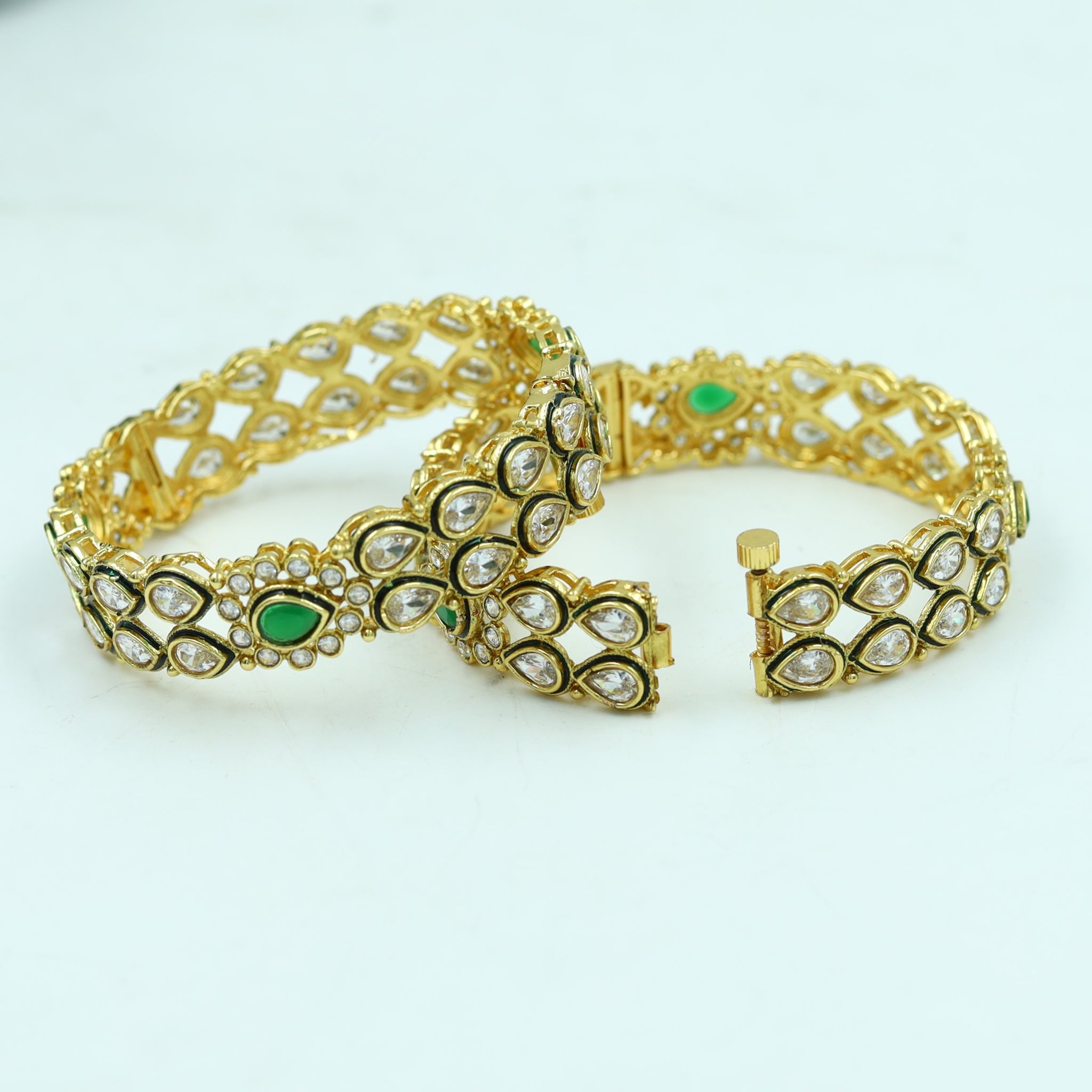 Polki Bangles/Kada 5787-21