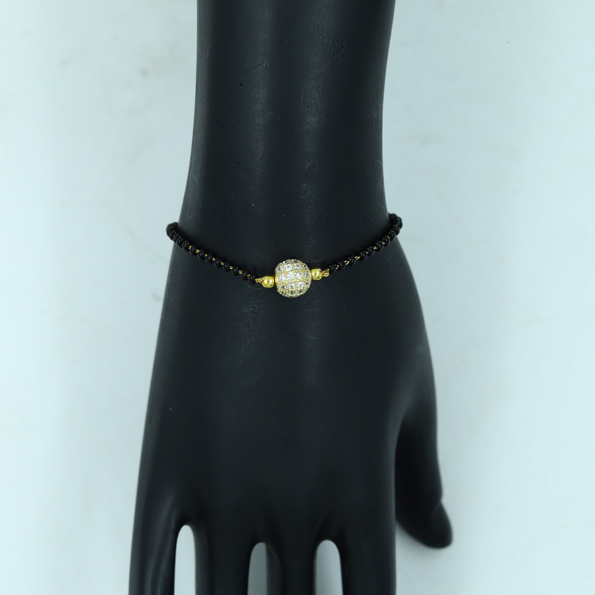 Zircon/AD Mangalsutra Bracelet 14945-21