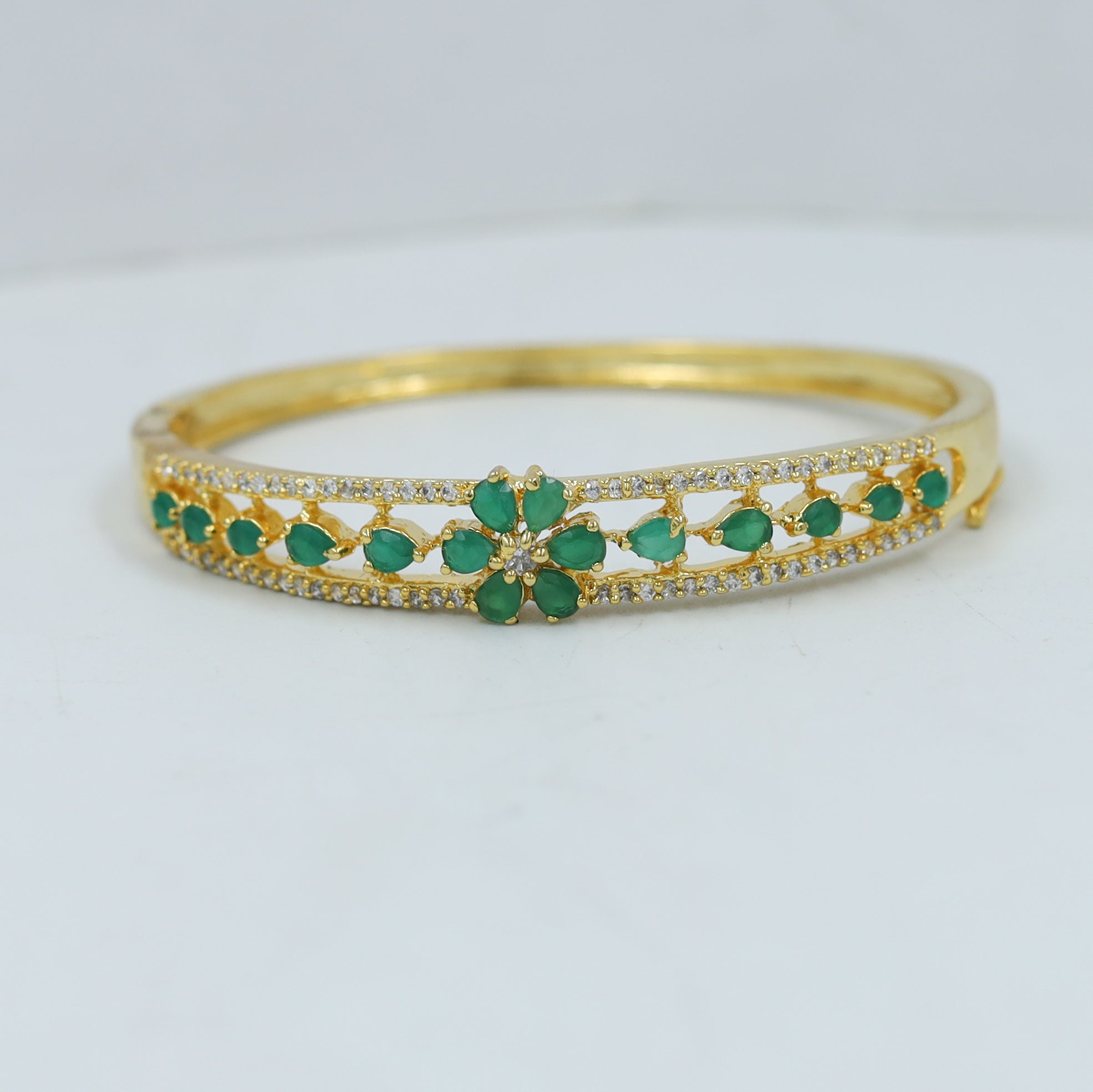 Green Zircon/AD Bracelet 4707-8772