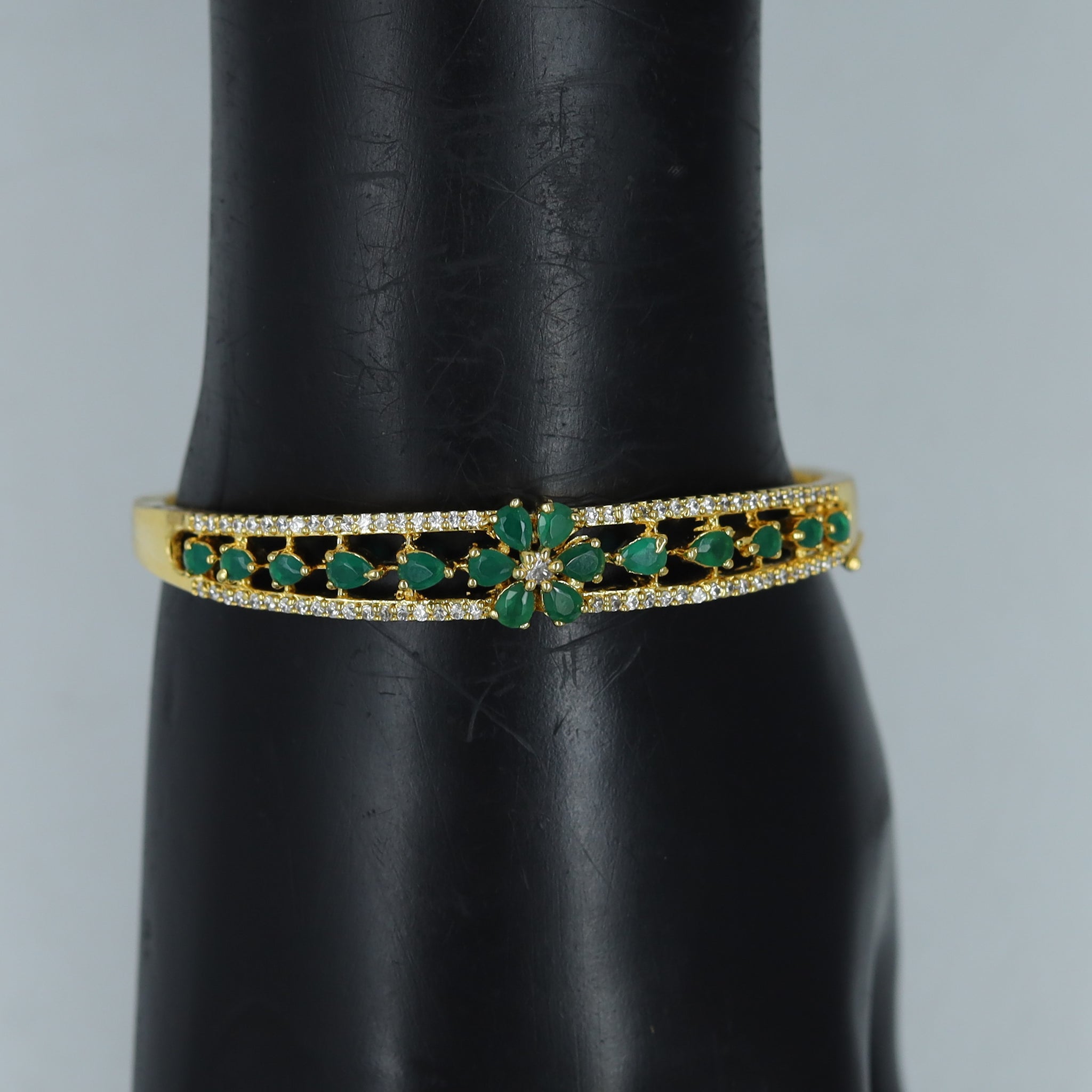 Green Zircon/AD Bracelet 4707-8772