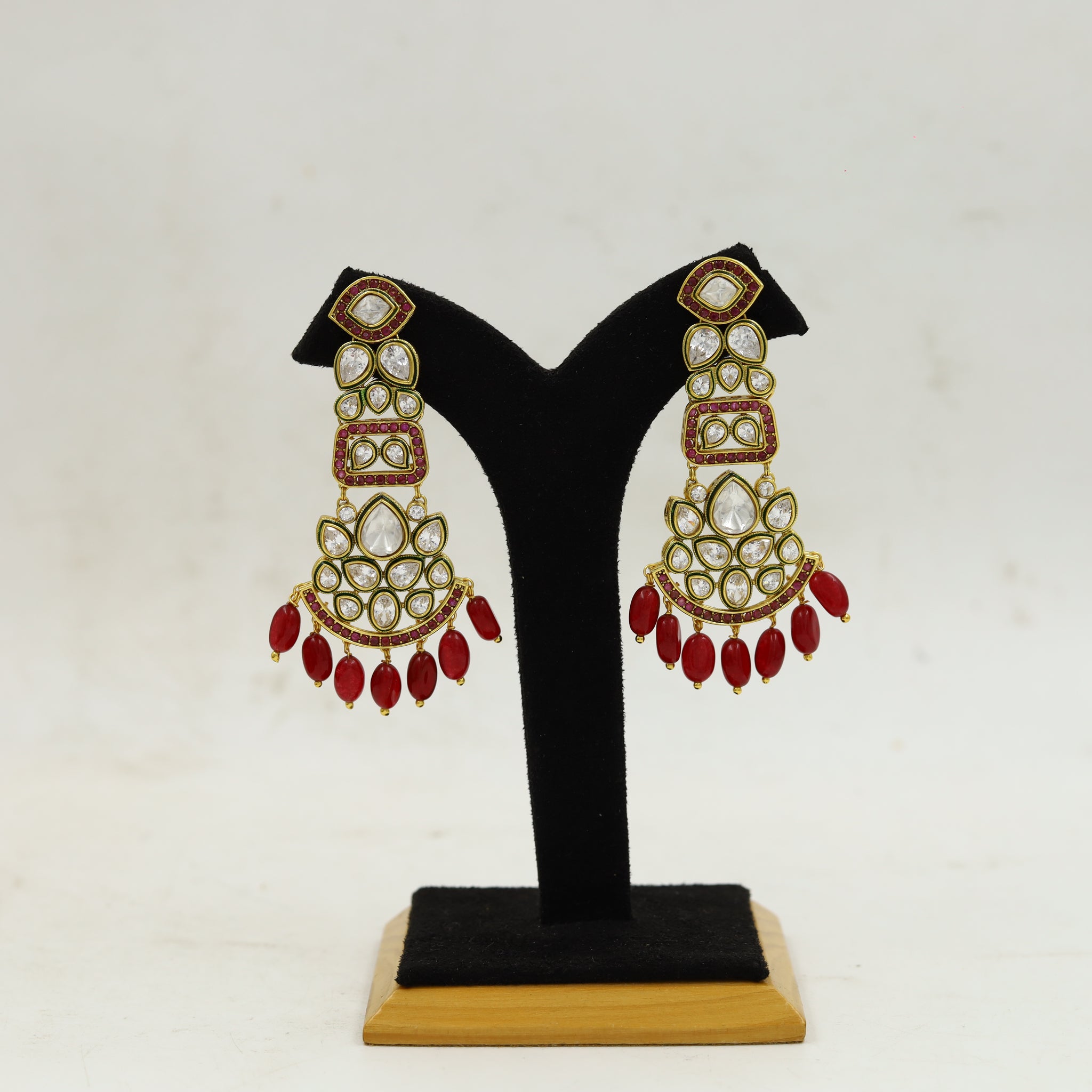 Danglers Polki Earring 13364-21