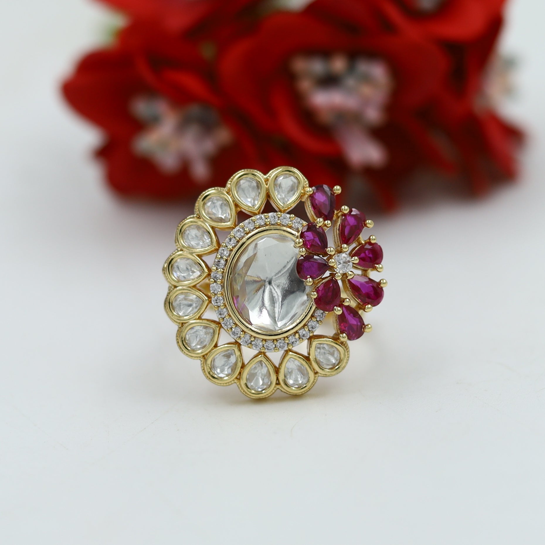 Kundan Ring 15232-68