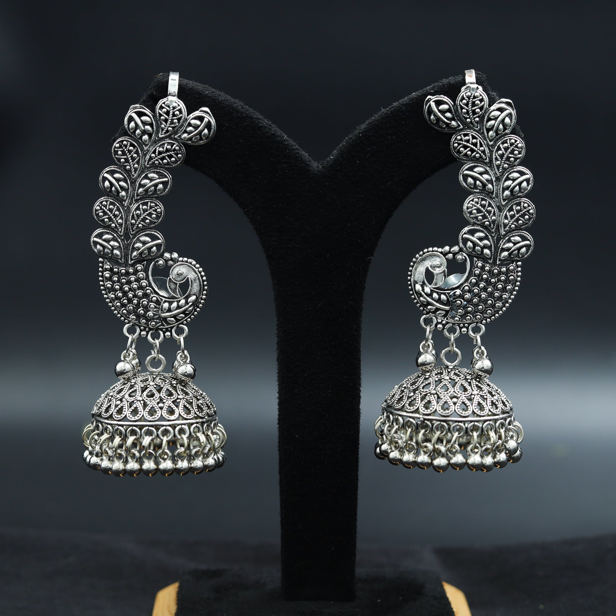 Jhumki Oxidized Earring 7676-82