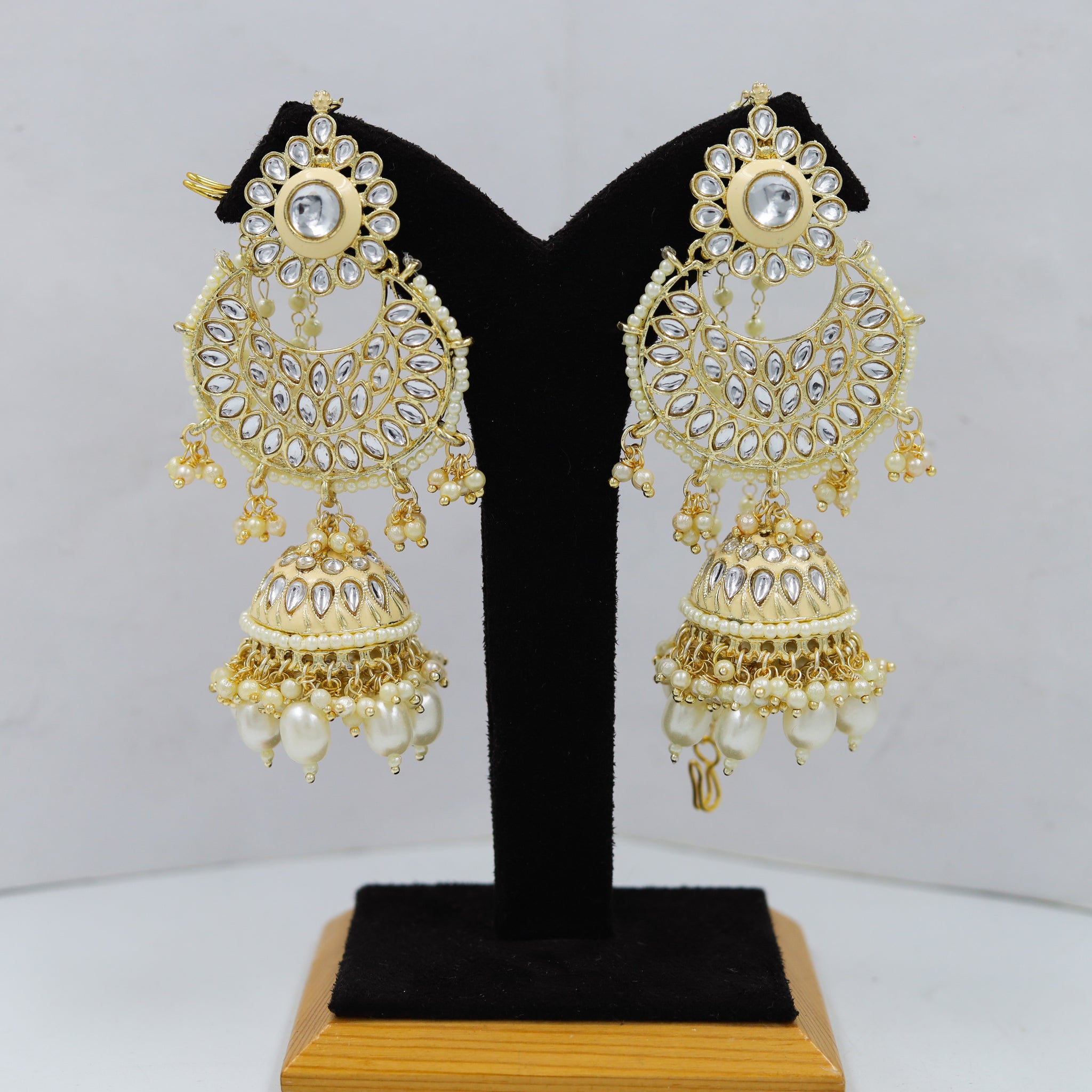 Chandbali Kundan Earring 6899-28